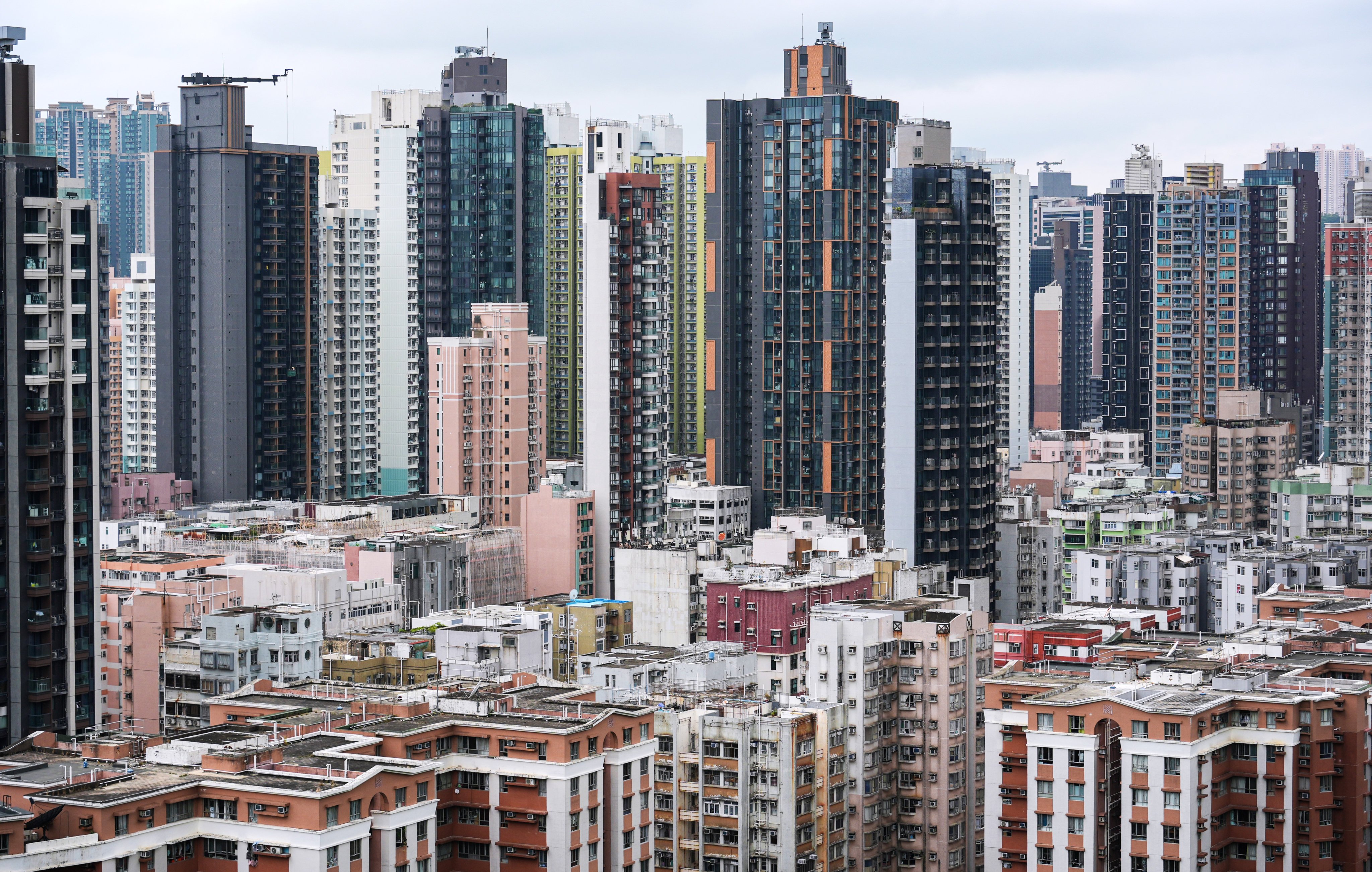 A general view of residential buildings in Cheung Sha Wan. Photo: Eugene Lee