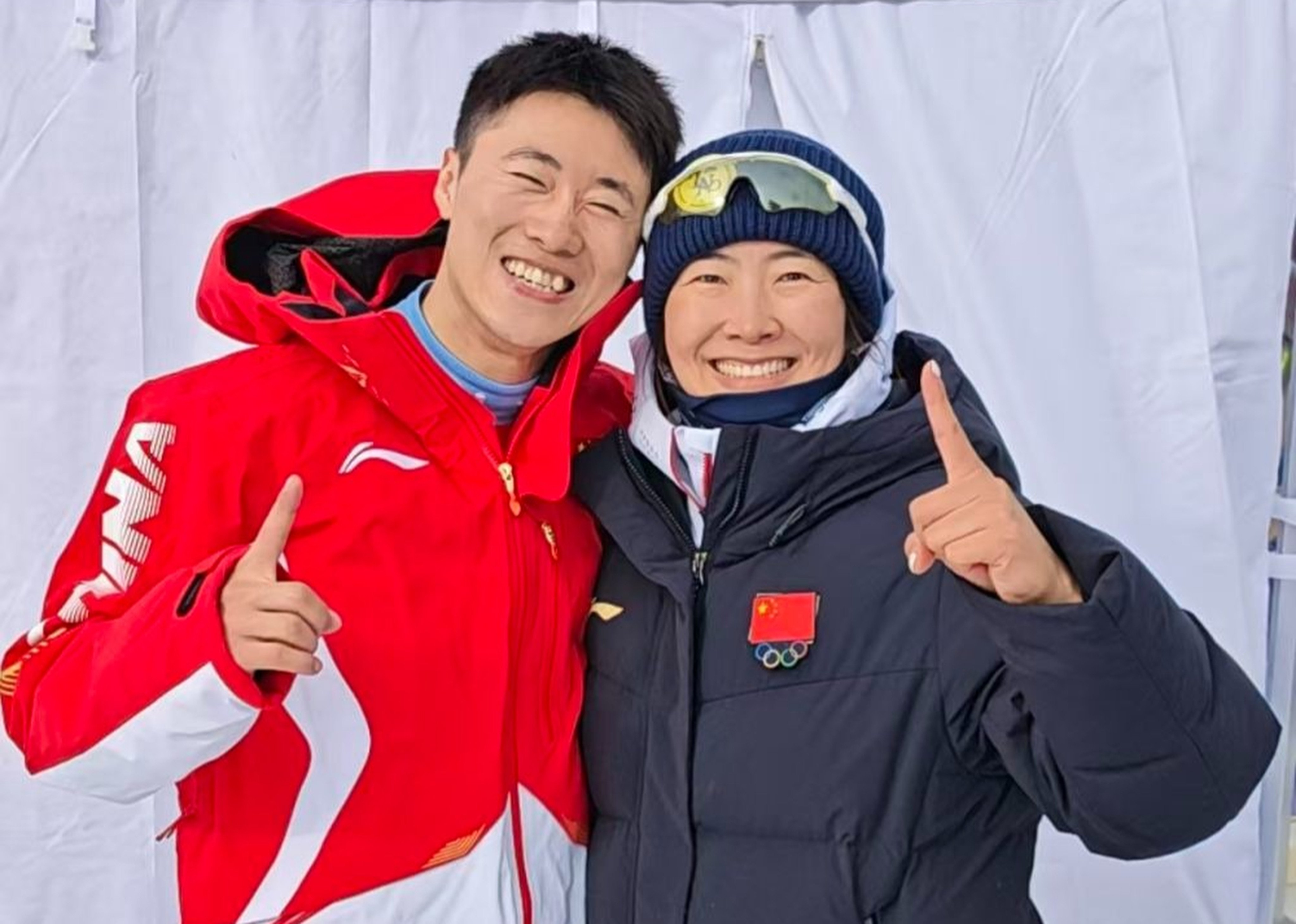 Wang Xindi and Xu Mengtao are the first married couple to win individual men’s and women’s gold in the same event in the same Games. Photo: handout