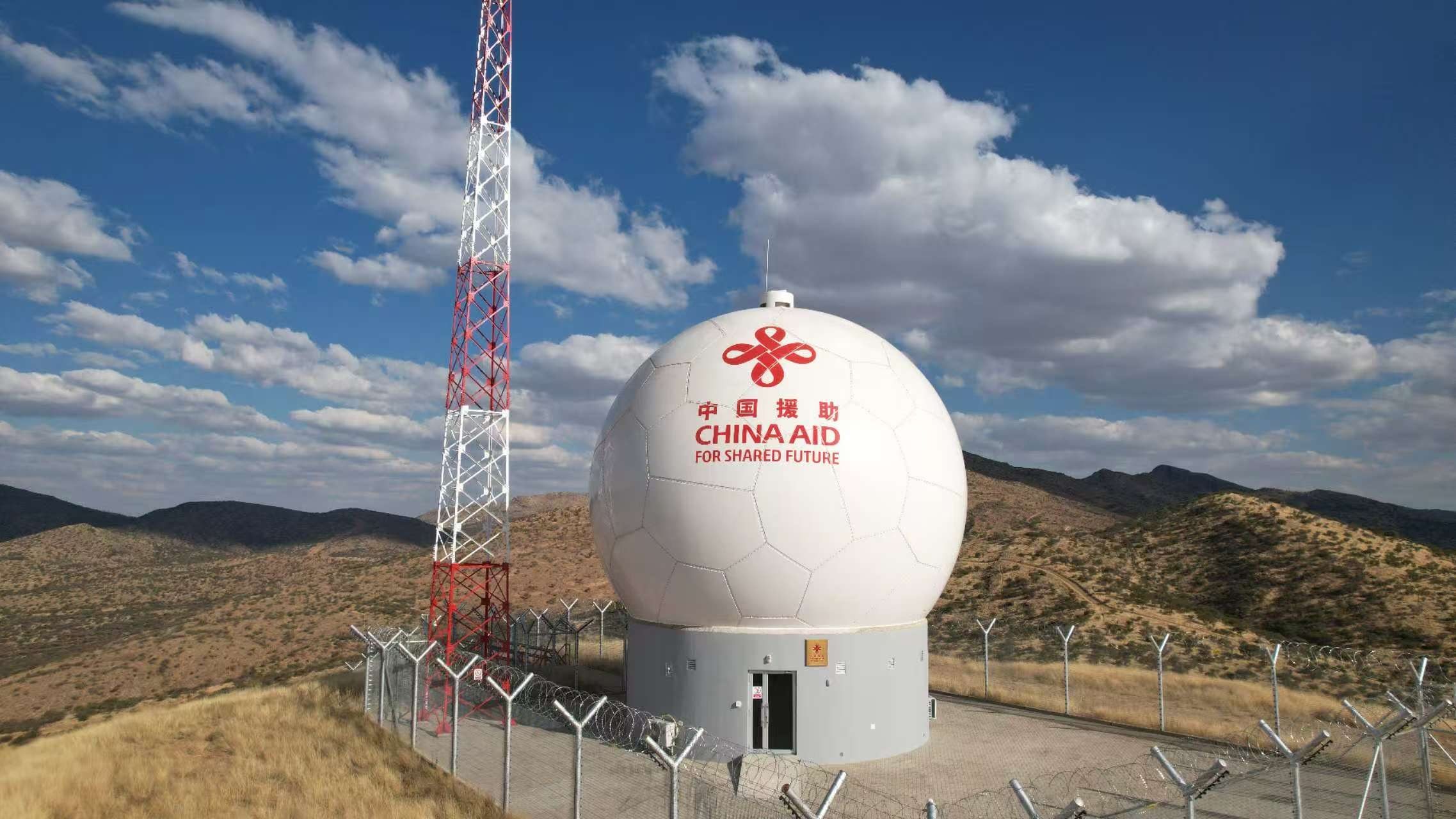 Beijing has funded a new satellite data ground station near Windhoek, Namibia – the latest in a growing network of space facilities across Africa built with help from China. Photo: Handout via Xinhua