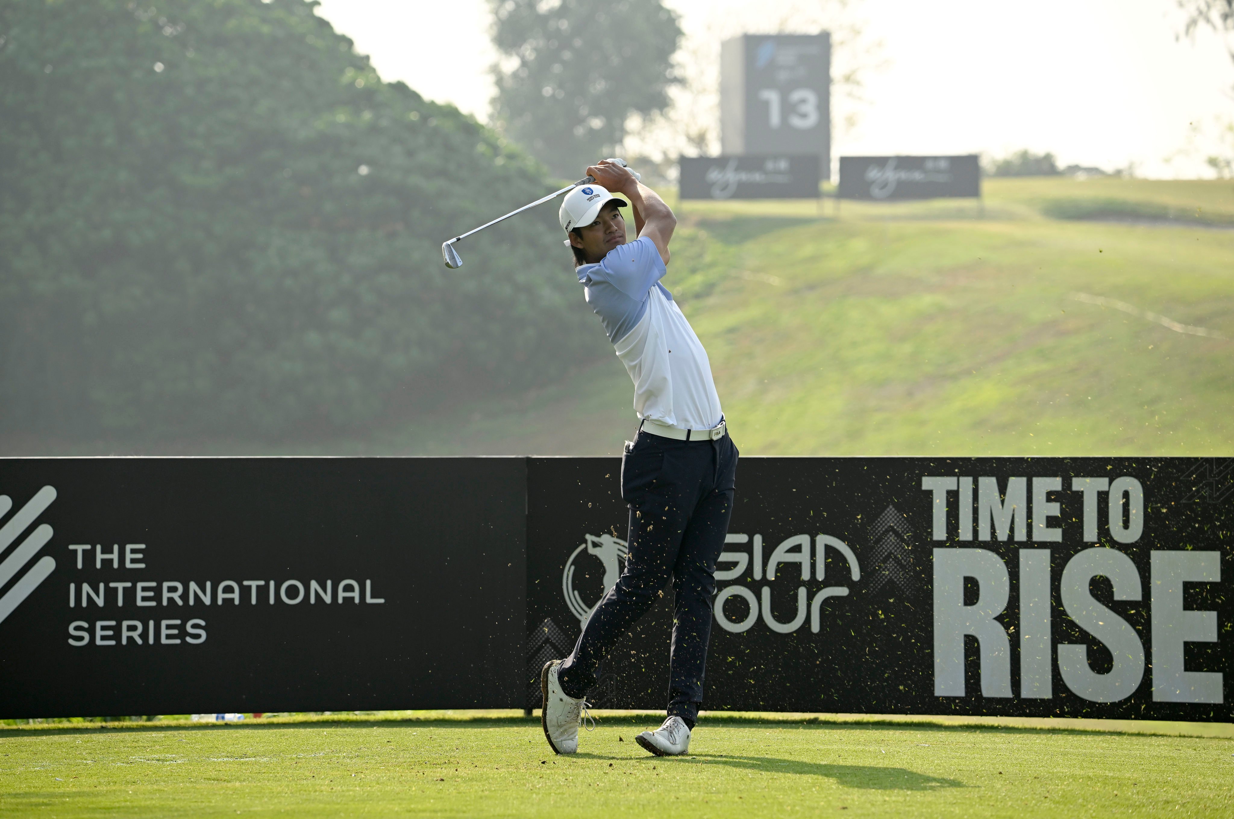 Taichi Kho of Hong Kong played at the Macau Golf and Country Club in the International Series Macau last year. Photo: Asian Tour.
