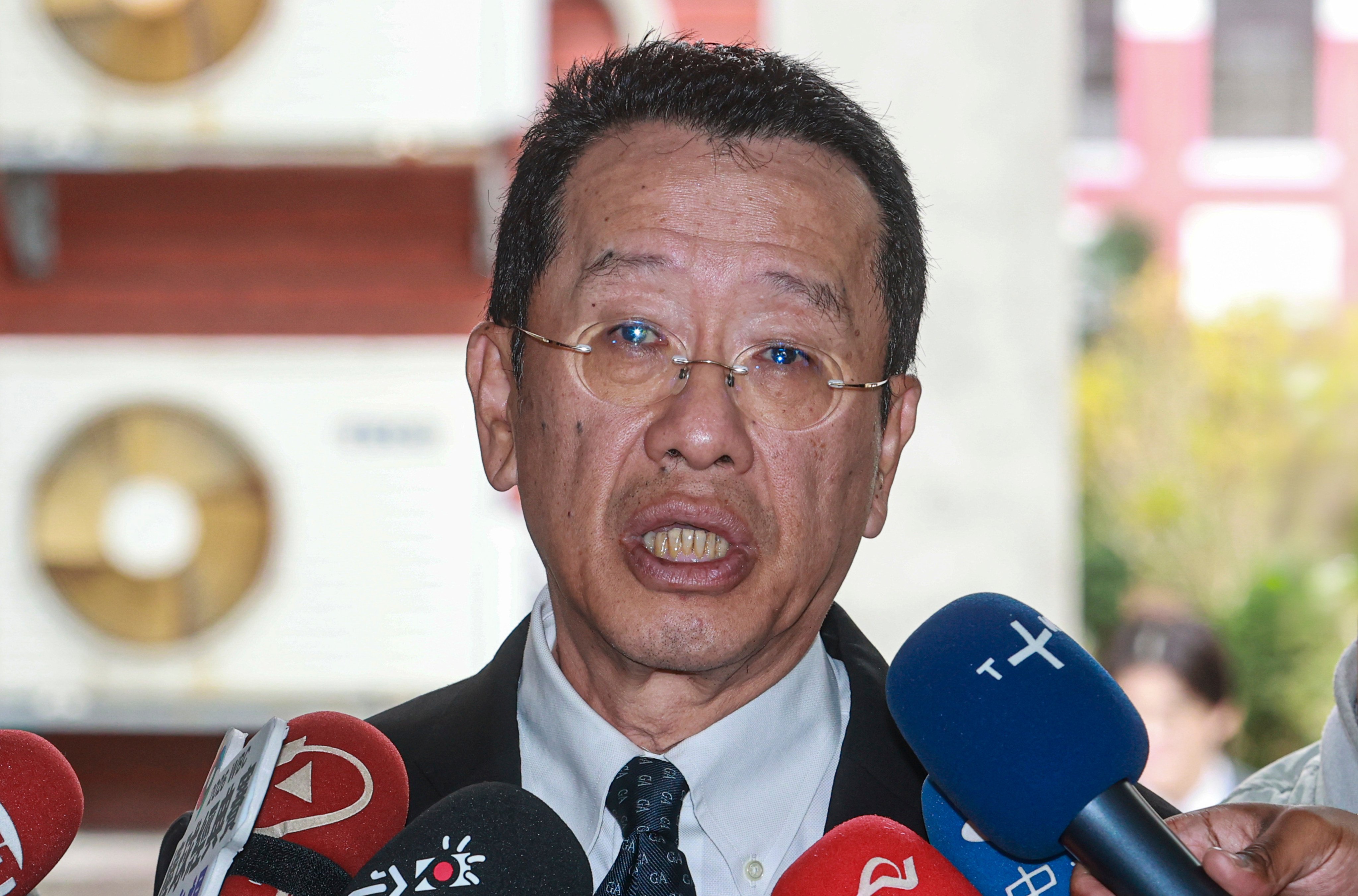 Wellington Koo, the defence minister of Taiwan, says “defence budgets and force-building should transcend party lines”. Photo: CNA