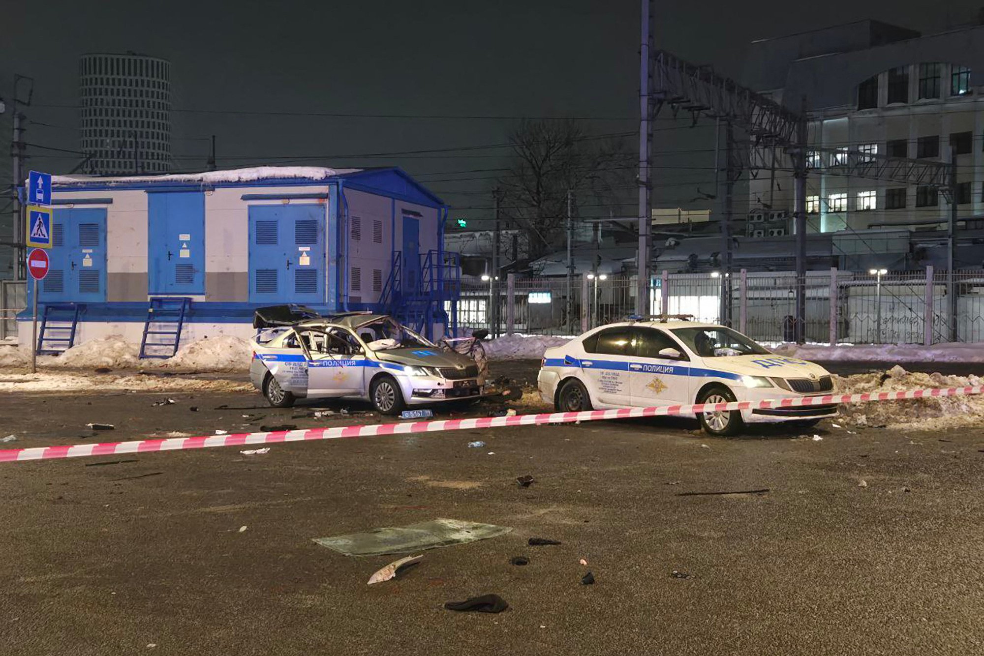 The site of the explosion in Moscow. Photo: Russian Investigative Committee via AFP