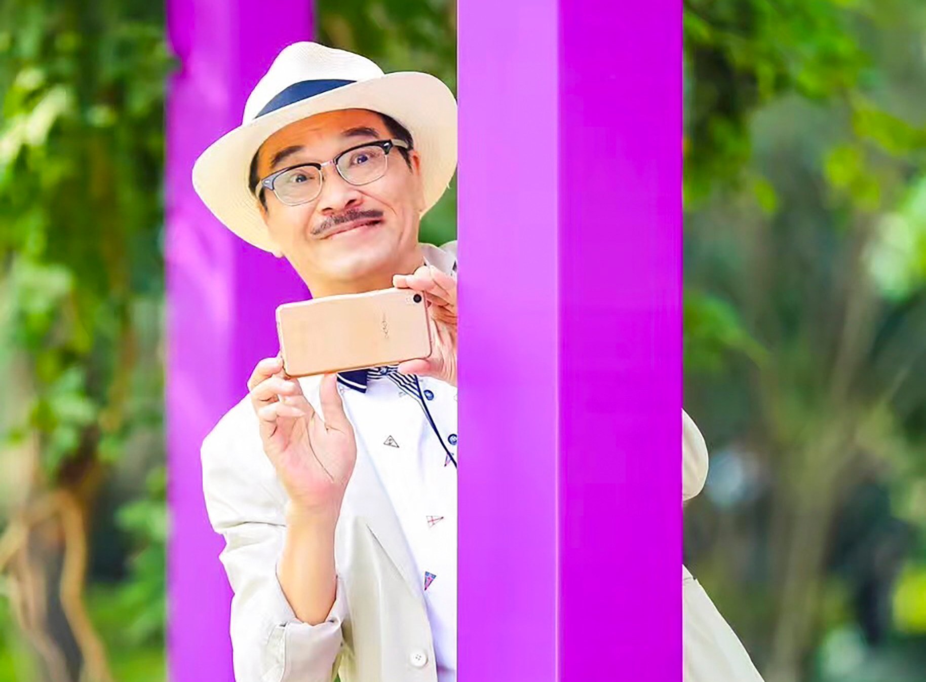 Hong Kong actor Ng Man-tat. Photo: Weibo