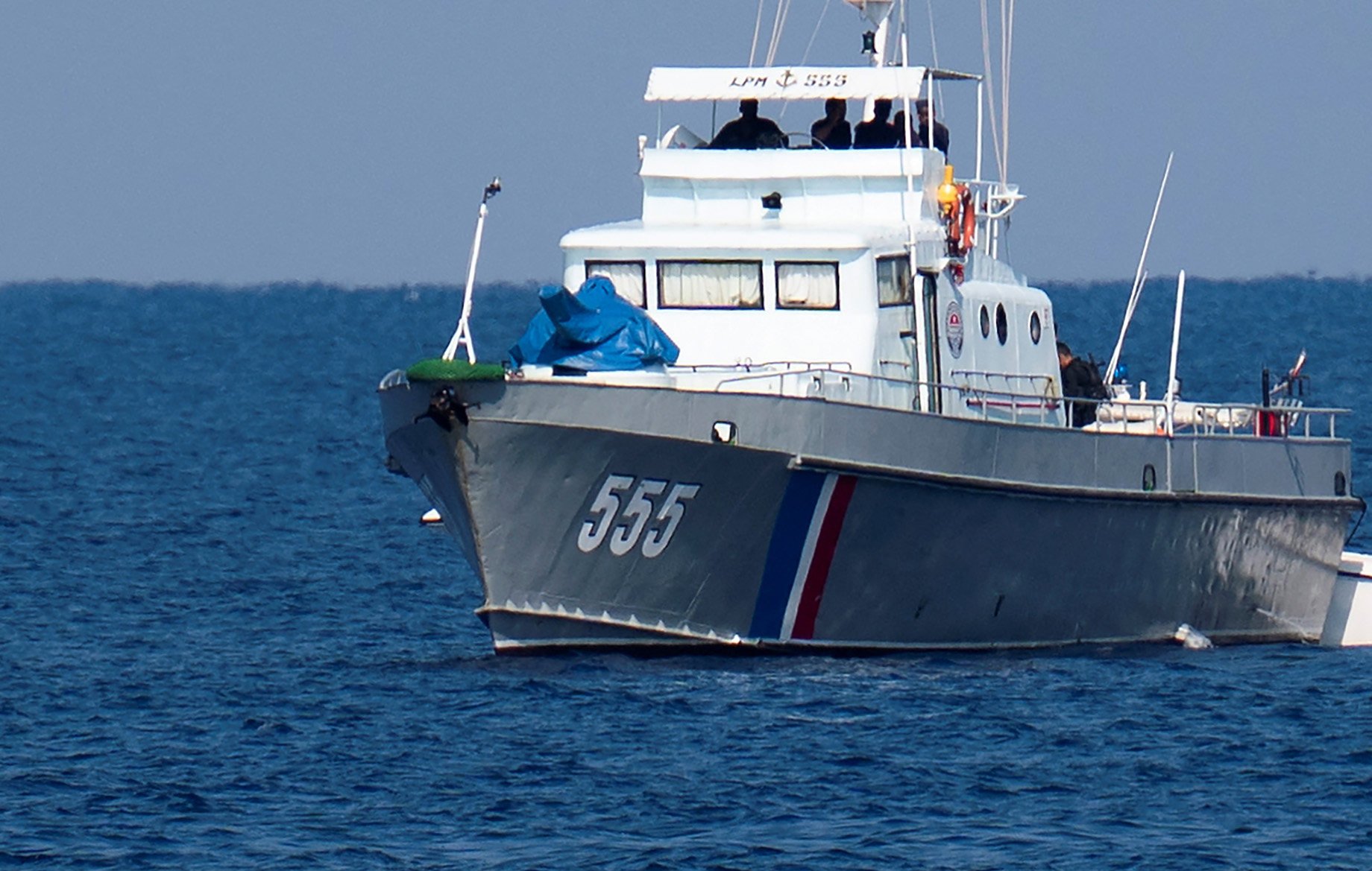 A Cuban coastguard vessel is seen in Havana in 2022. Photo: TNS