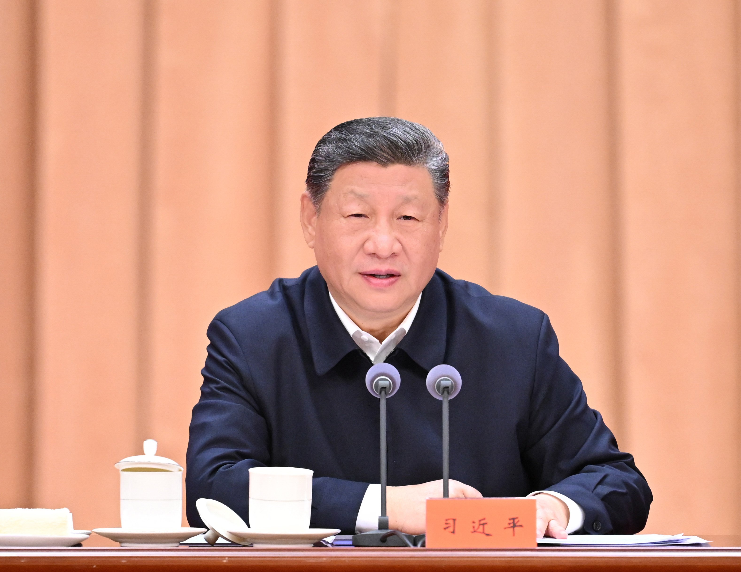 Chinese President Xi Jinping addresses the opening of a study session on January 20. Photo: Xinhua