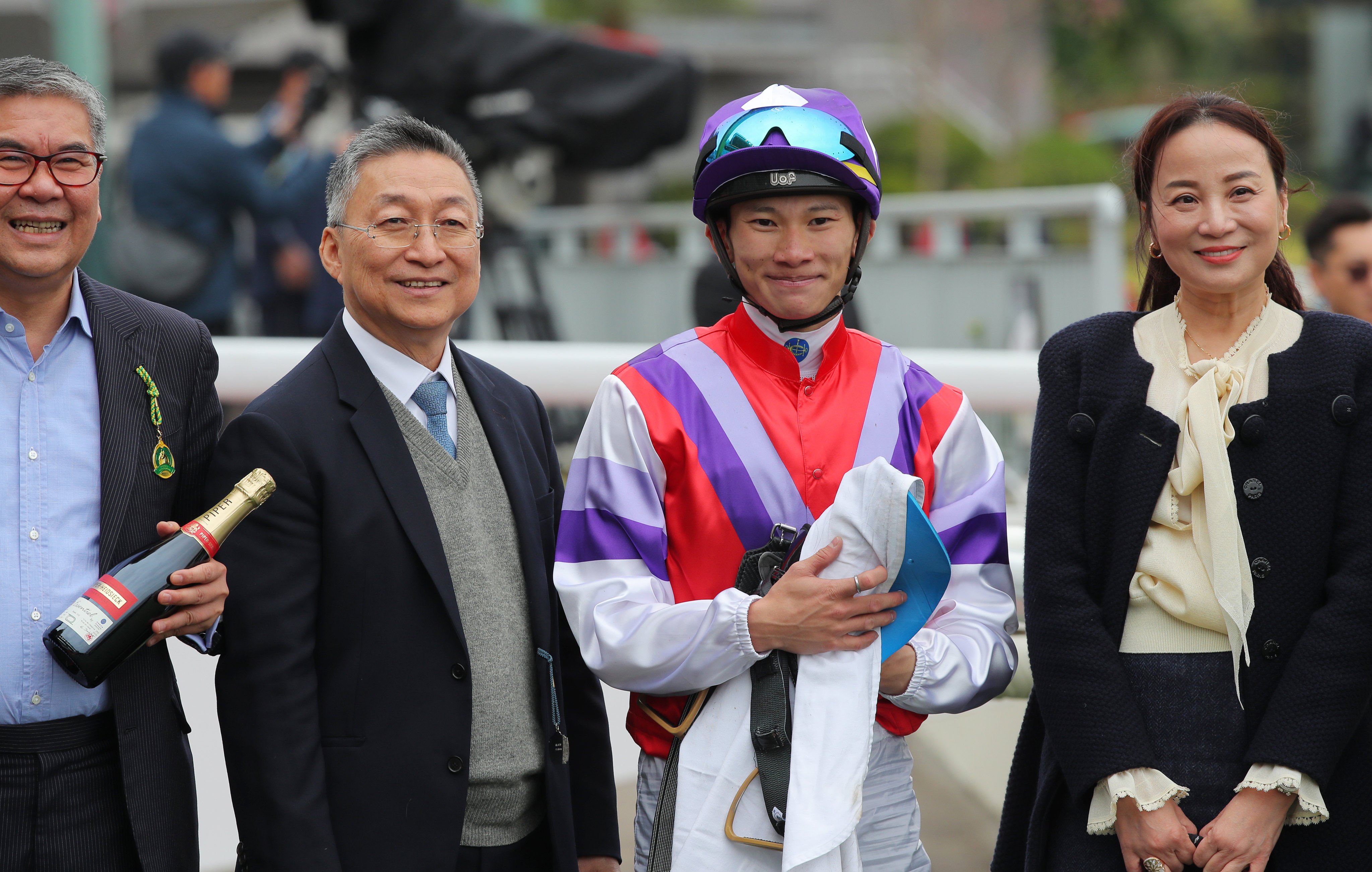 Trainer Francis Lui and jockey Jerry Chau were two of Hong Kong’s star performers in February. Photos: Kenneth Chan