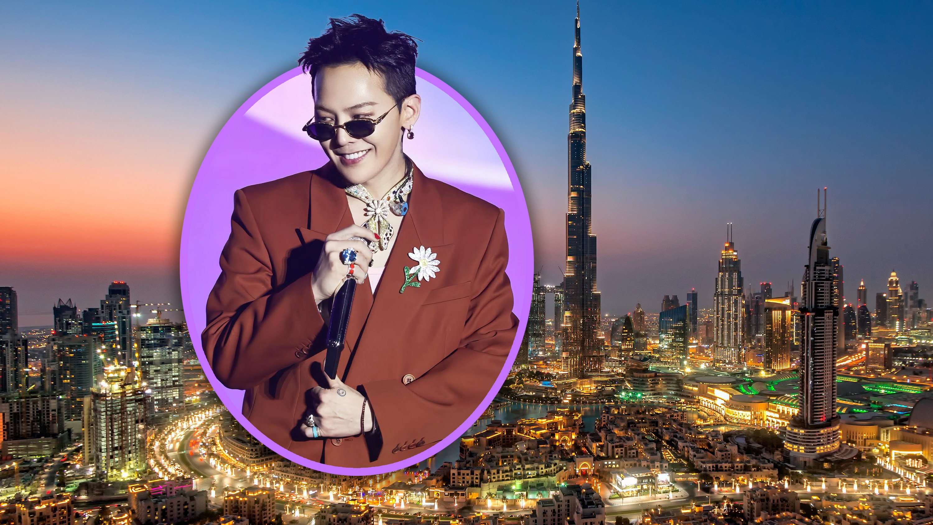 South Korean superstar G-Dragon was accused by some Chinese netizens of “insulting China” during a Dubai concert as he greeted the audience with “Lunar New Year,” instead of saying “Chinese New Year”. Photo: SCMP composite/Shutterstock/IG@hellogdkitty