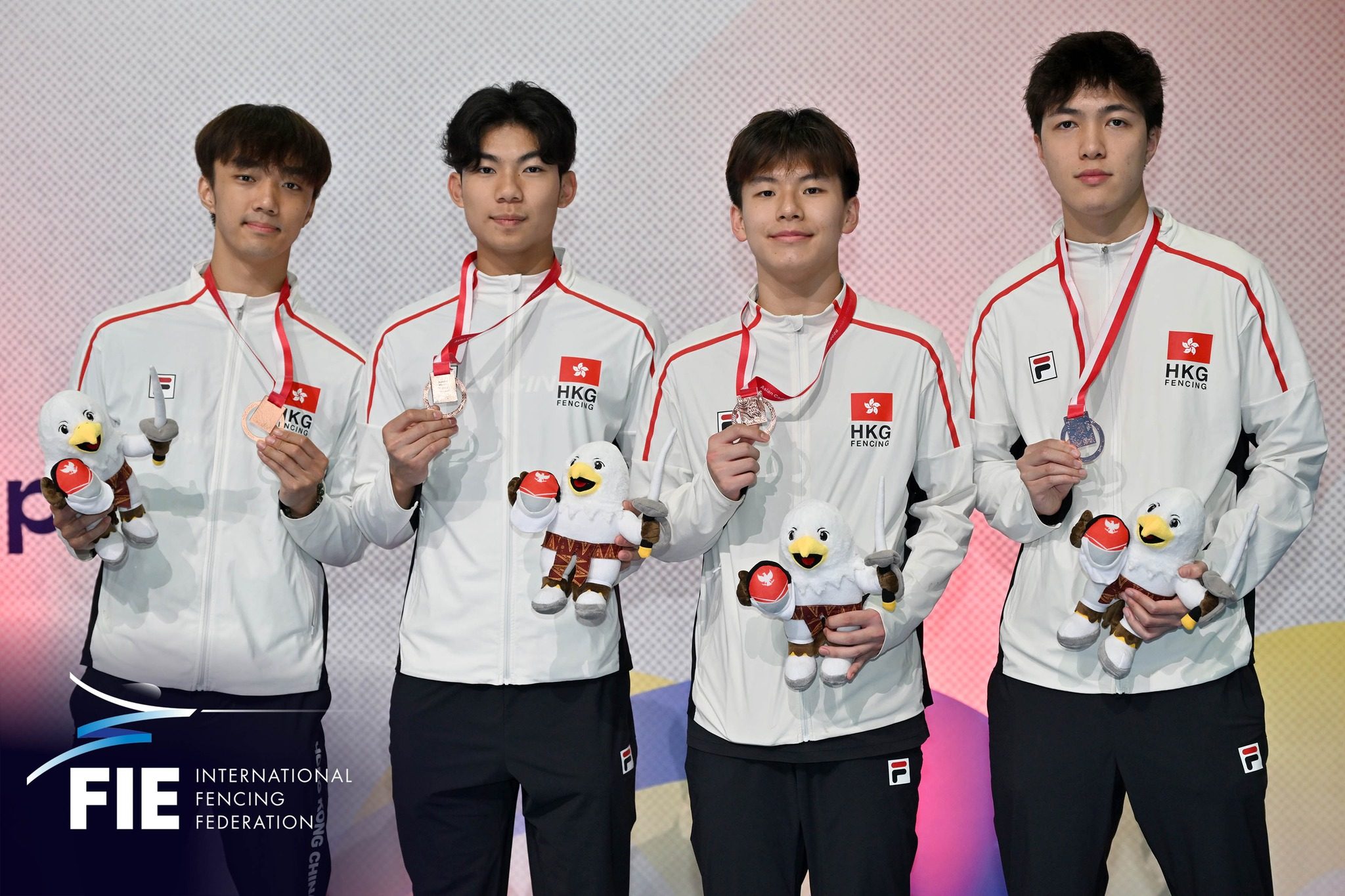 Hong Kong ended the 2026 Asian Cadet and Junior Fencing Championships in Jakarta with an impressive medal haul. Photo: FIE