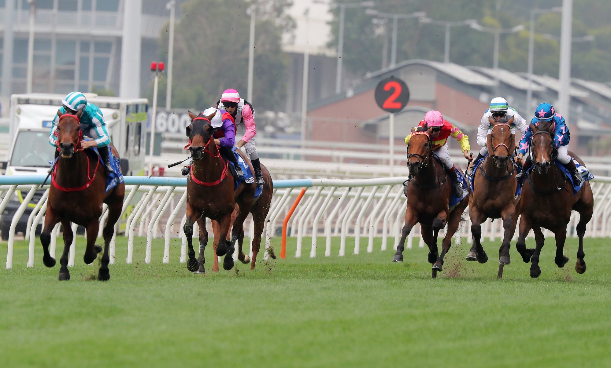 Romantic Warrior opens up impressively at Sha Tin. Romantic Warrior opens up impressively at Sha Tin.