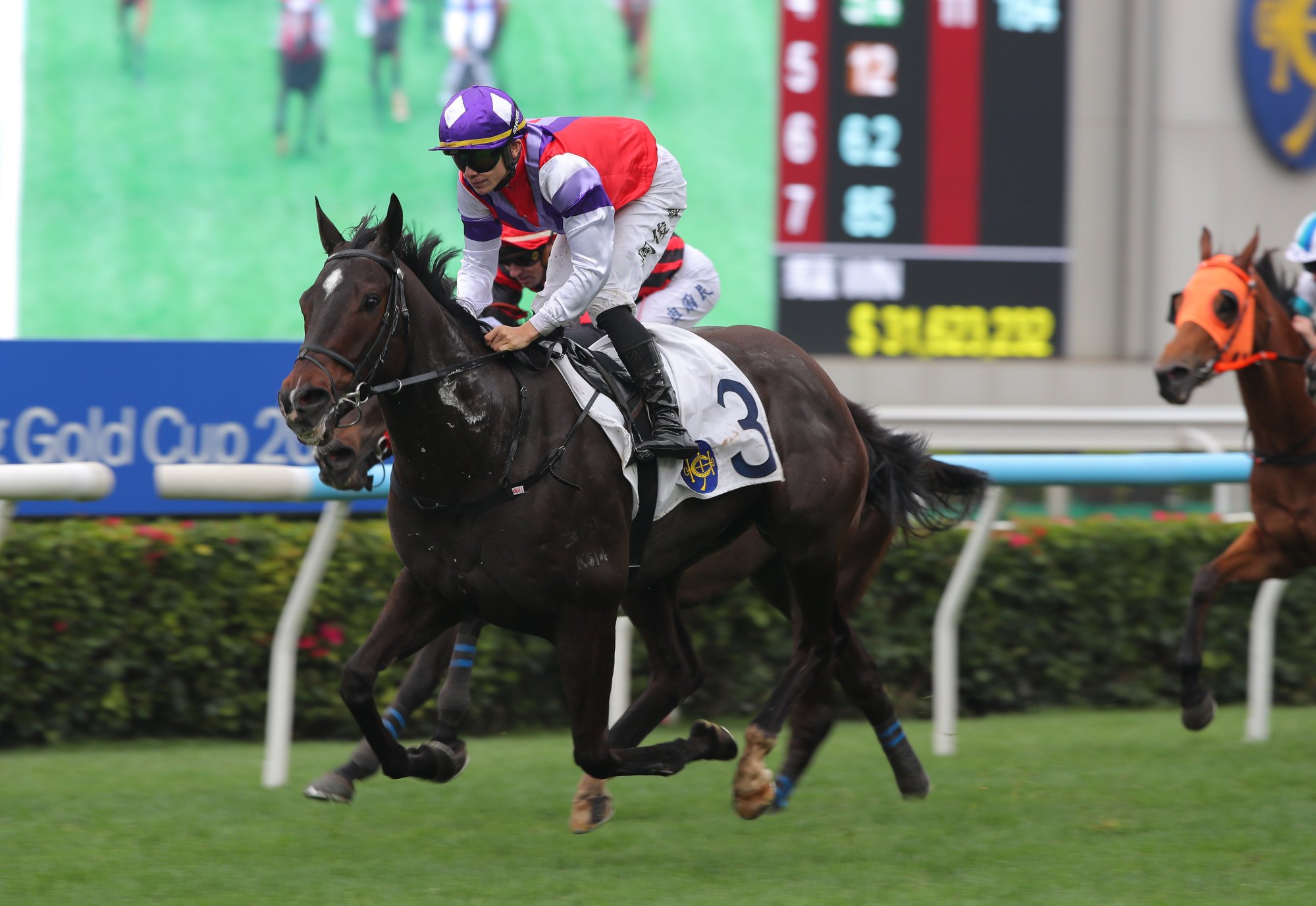 Jerry Chau boots home Galactic Voyage. Jerry Chau boots home Galactic Voyage.