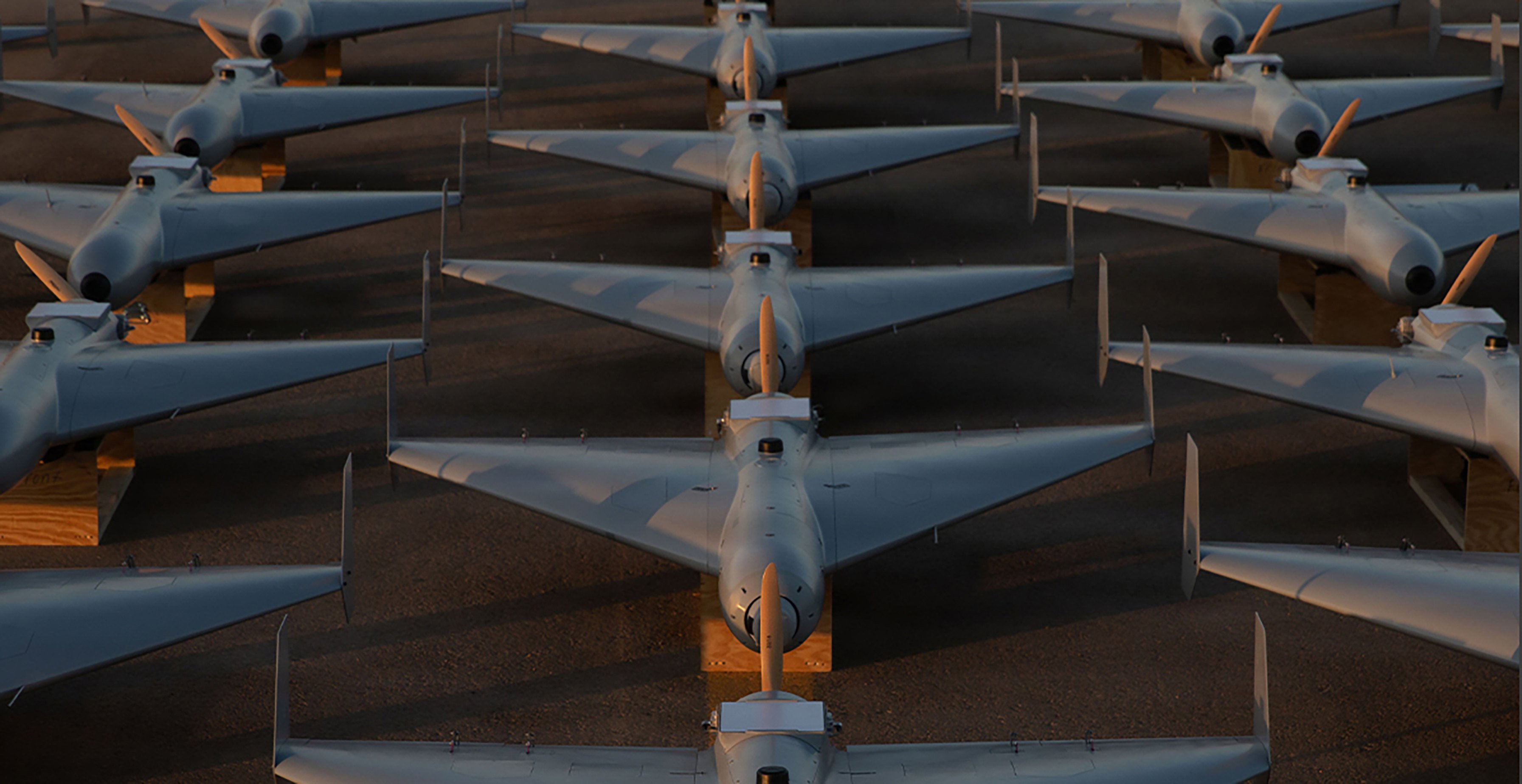 The LUCAS one-way attack drone used in US-Israeli strikes on Iran at the weekend can be launched in multiple ways, including rocket-assisted take-off, ground-based and vehicle-mounted mobile launch systems. Photo: US Central Command