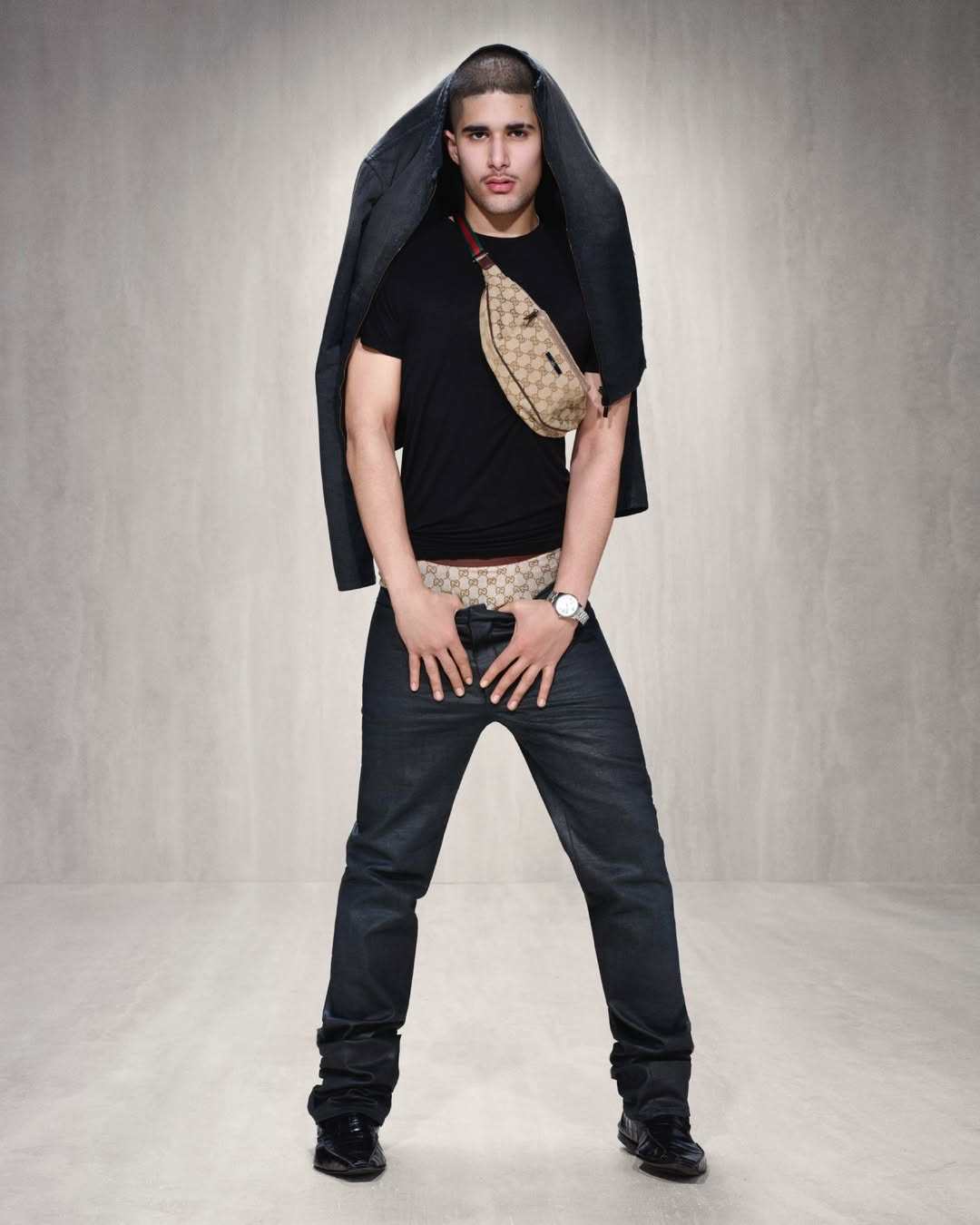 Fakemink wearing a look from the Gucci Primavera collection. Photo: @gucci/Instagram