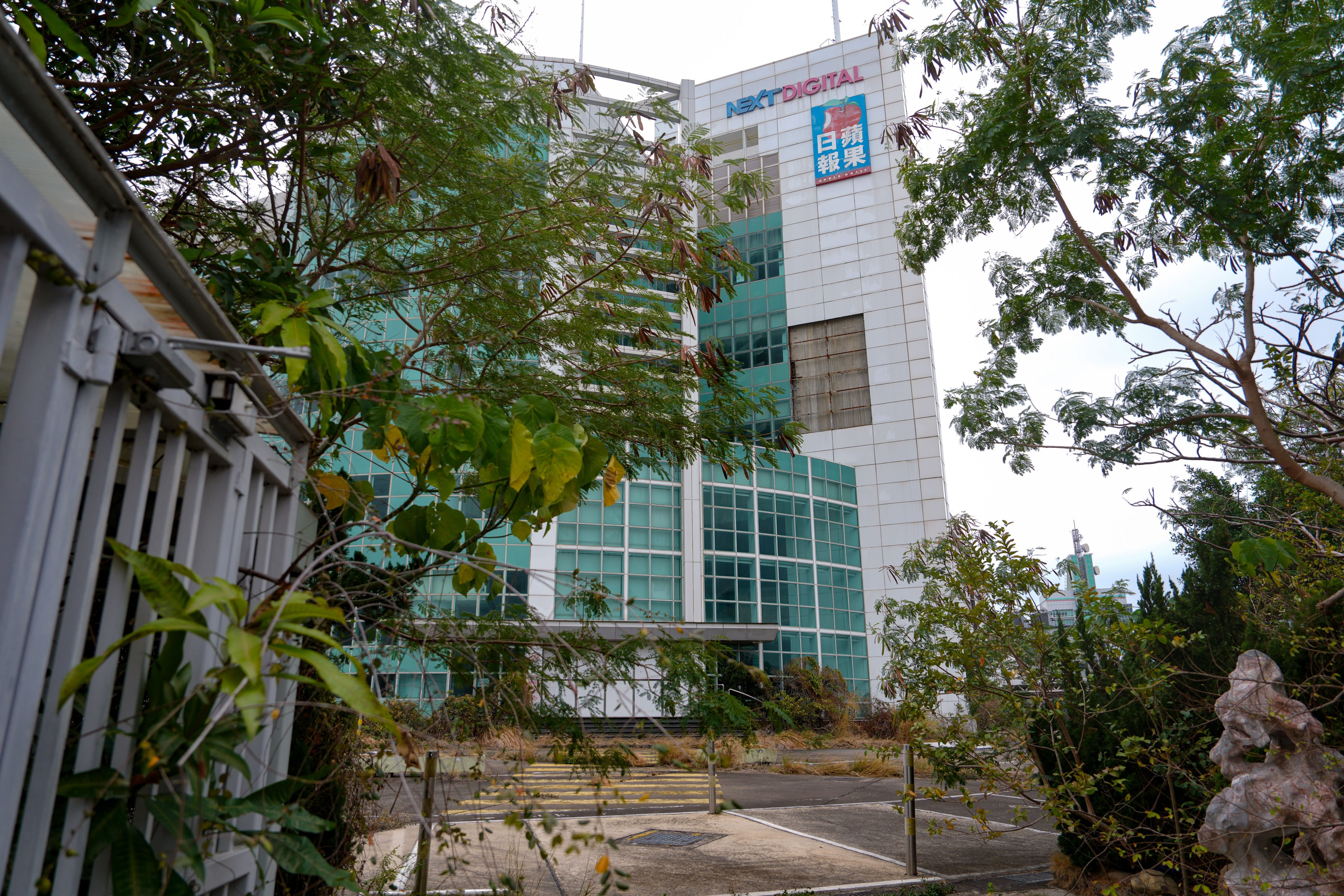 Apple Daily’s headquarters in Tseung Kwan O Industrial Estate. Photo: Sam Tsang