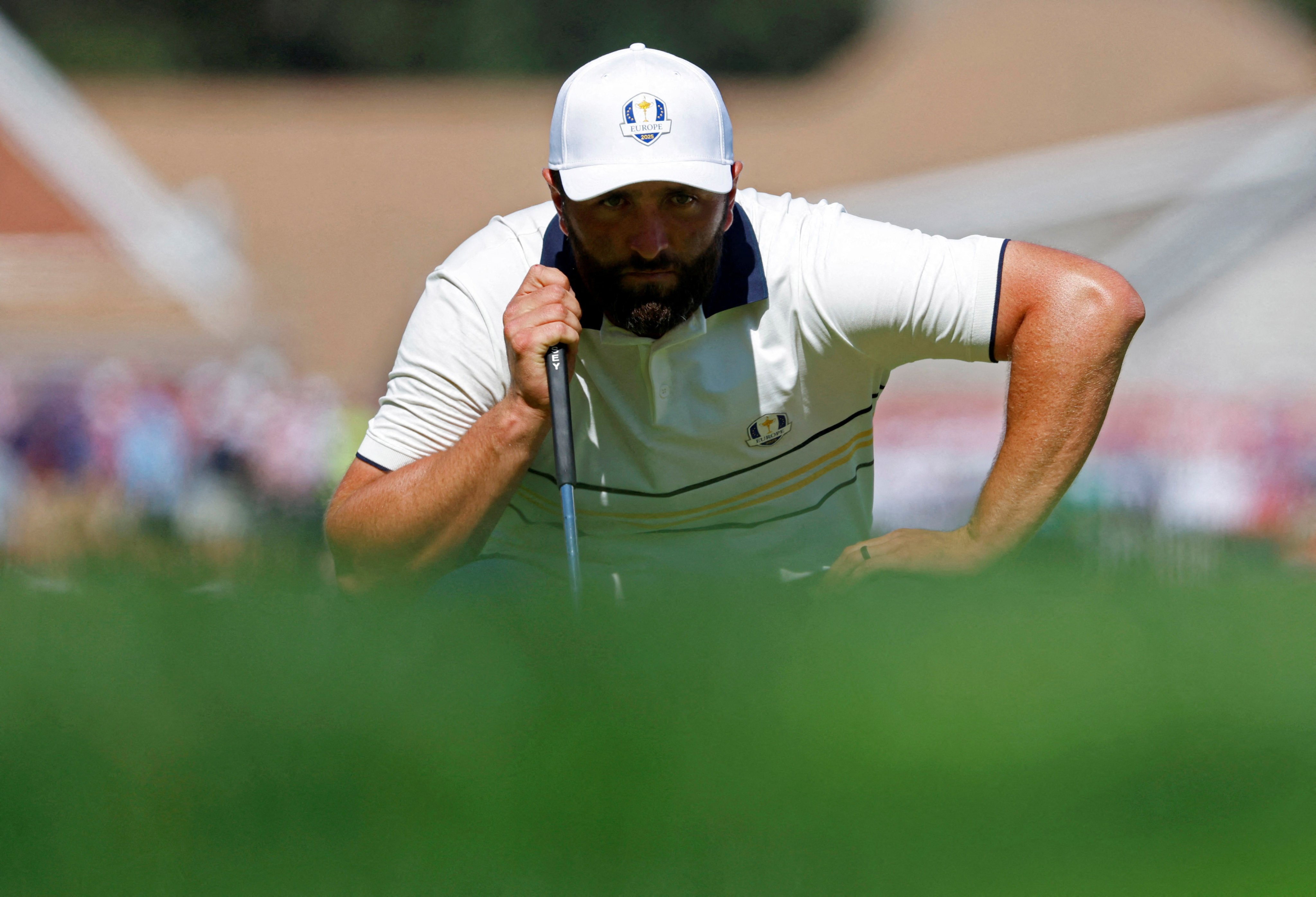 Jon Rahm seems as far away as ever from being in Europe’s 2027 Ryder Cup squad. Photo: Reuters