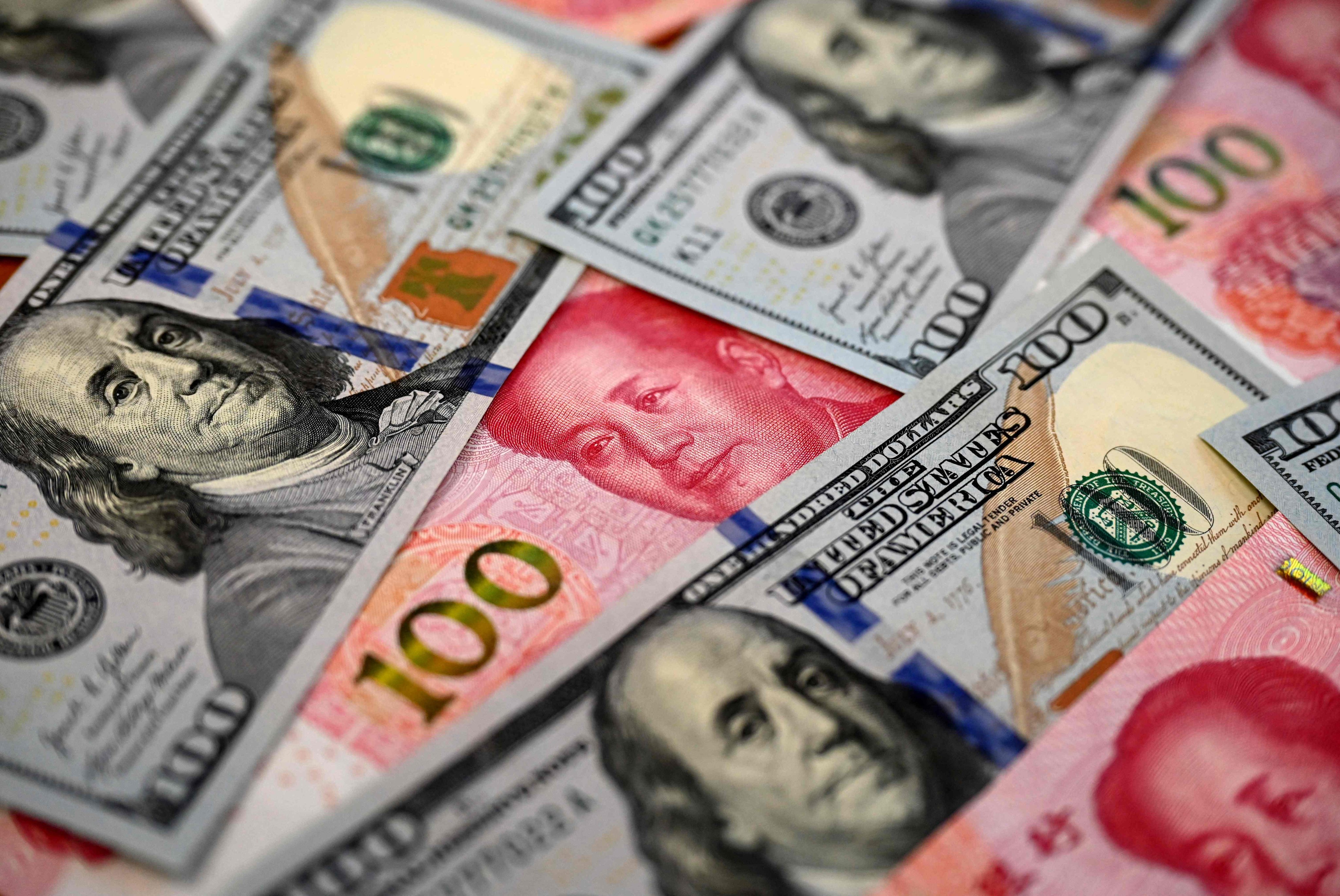 China’s sovereign debt is attracting more demand from investors as confidence wavers in the United States. Photo: AFP