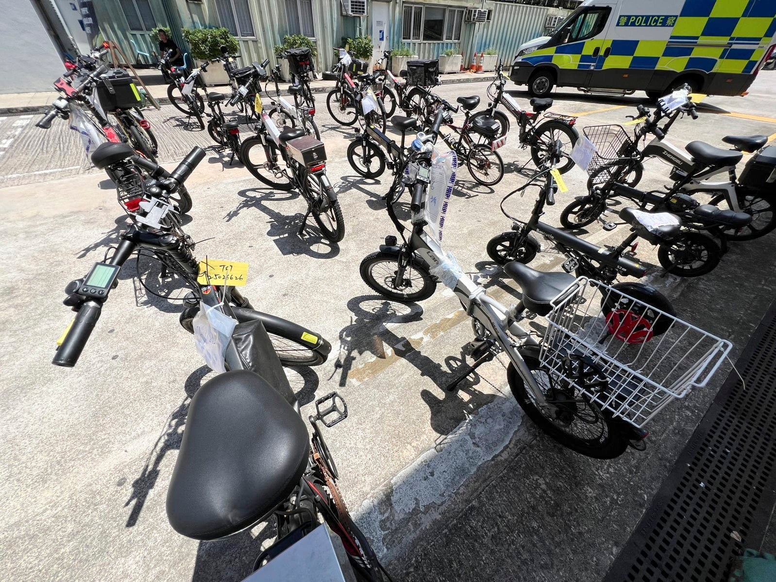 Hong Kong police made 760 arrests related to the illegal use of electric bicycles and scooters in 2025. Photo: Handout