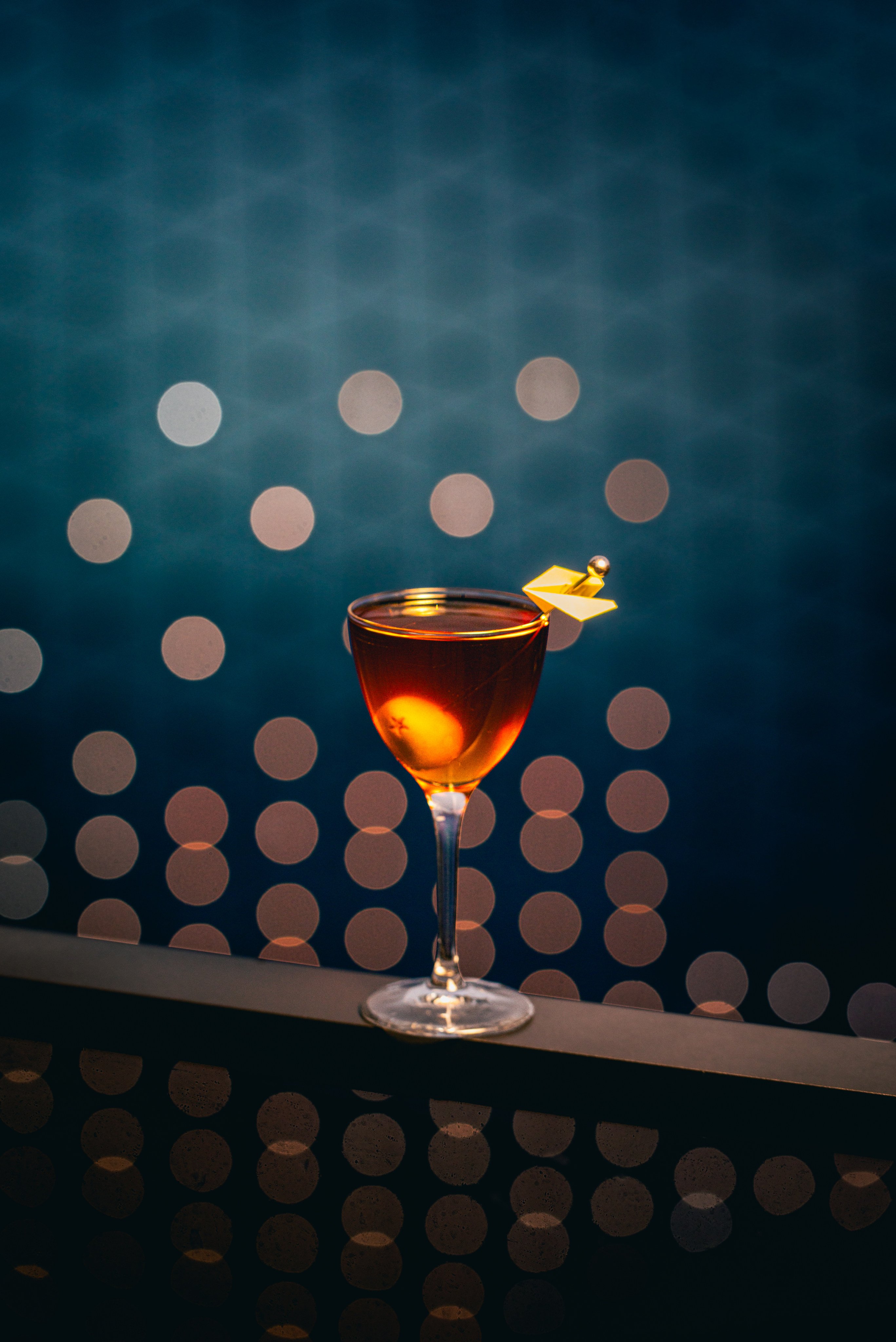 Jin Bo Law’s new menu features drinks inspired by Hong Kong, like the Kai Tak Airport. Photo: Handout