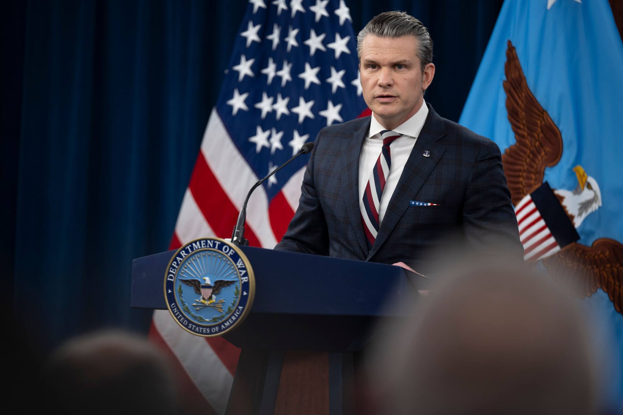 US Secretary of Defence Pete Hegseth. Photo: US Department of War/dpa