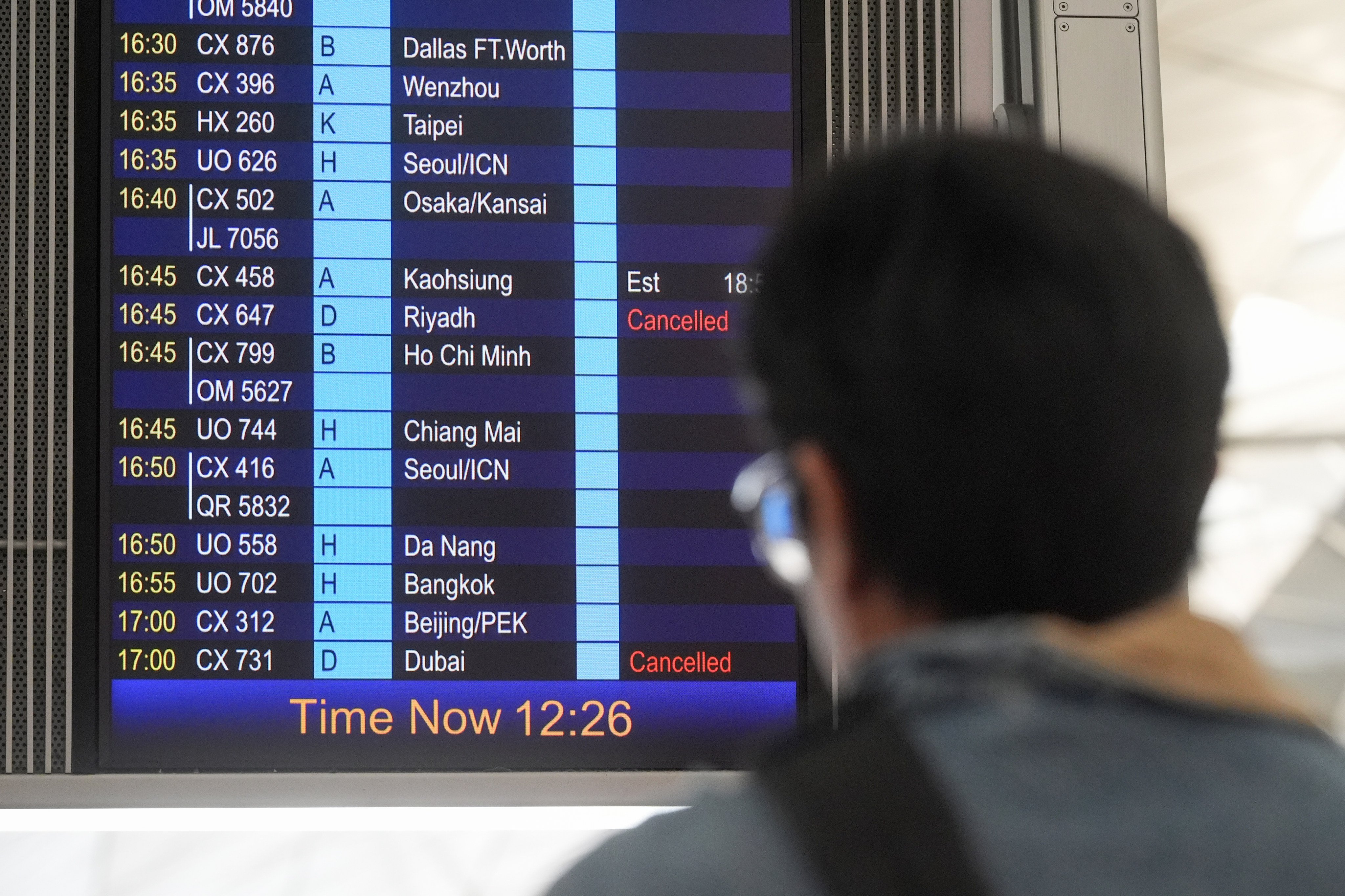 The escalation of the conflict has thrown Middle Eastern airspace into chaos, grounding tens of thousands of flights and stranding passengers across major aviation hubs. Photo: Eugene Lee