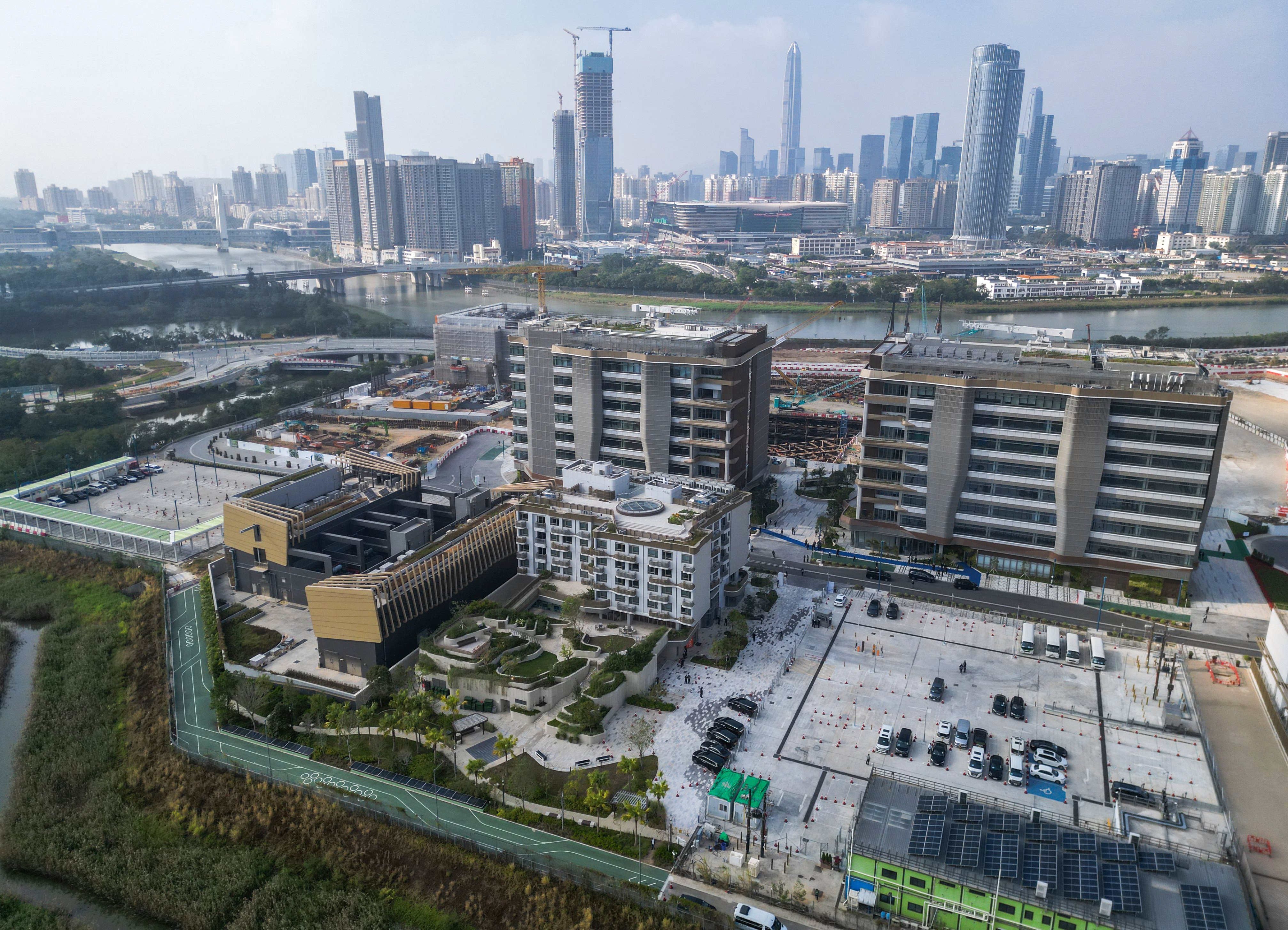 The Hong Kong-Shenzhen Innovation and Technology Park. Photo: Eugene Lee