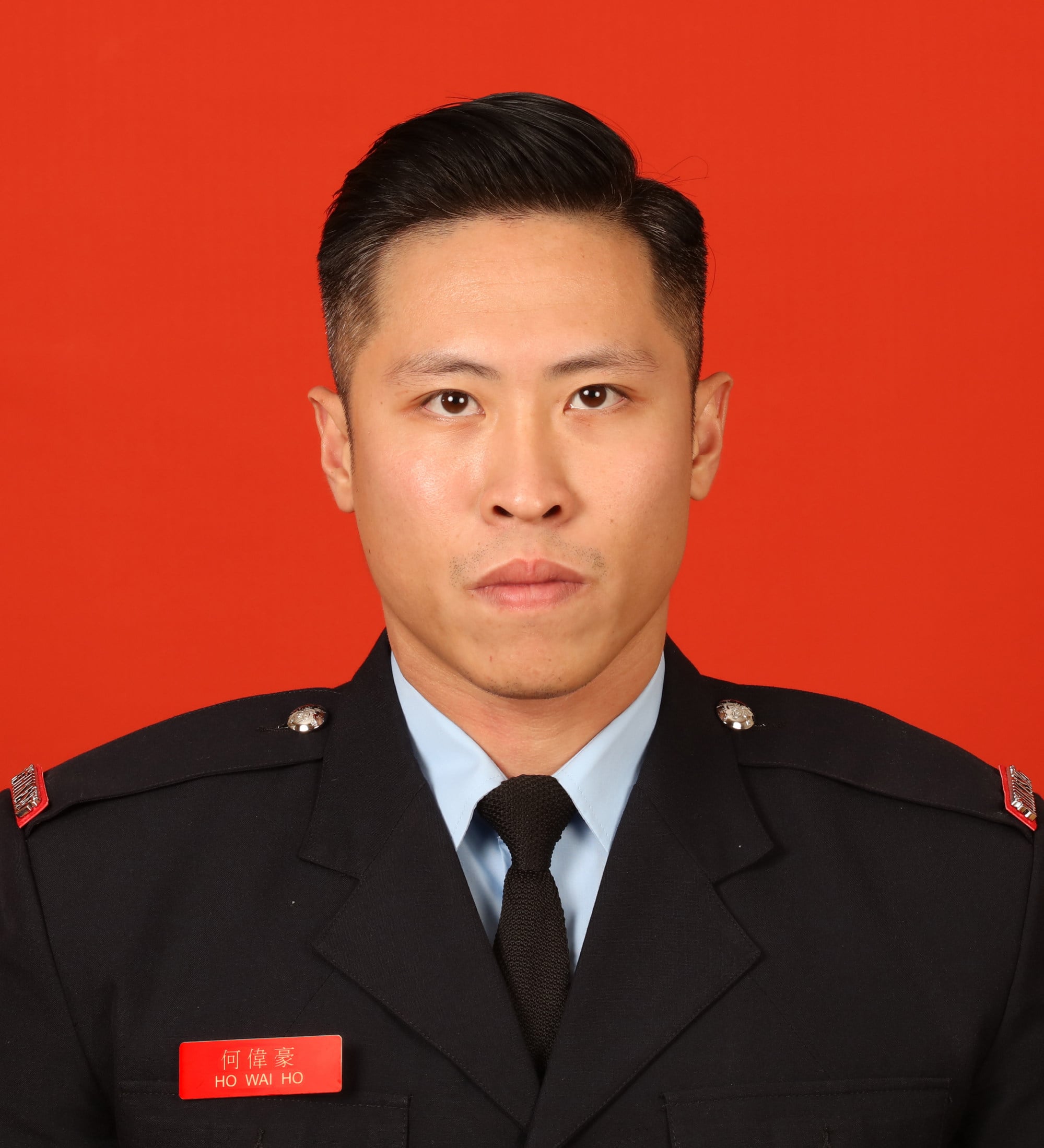 Ho Wai-ho died while conducting a search and rescue operation at Wang Fuk Court in Tai Po during the blaze. Photo: Handout