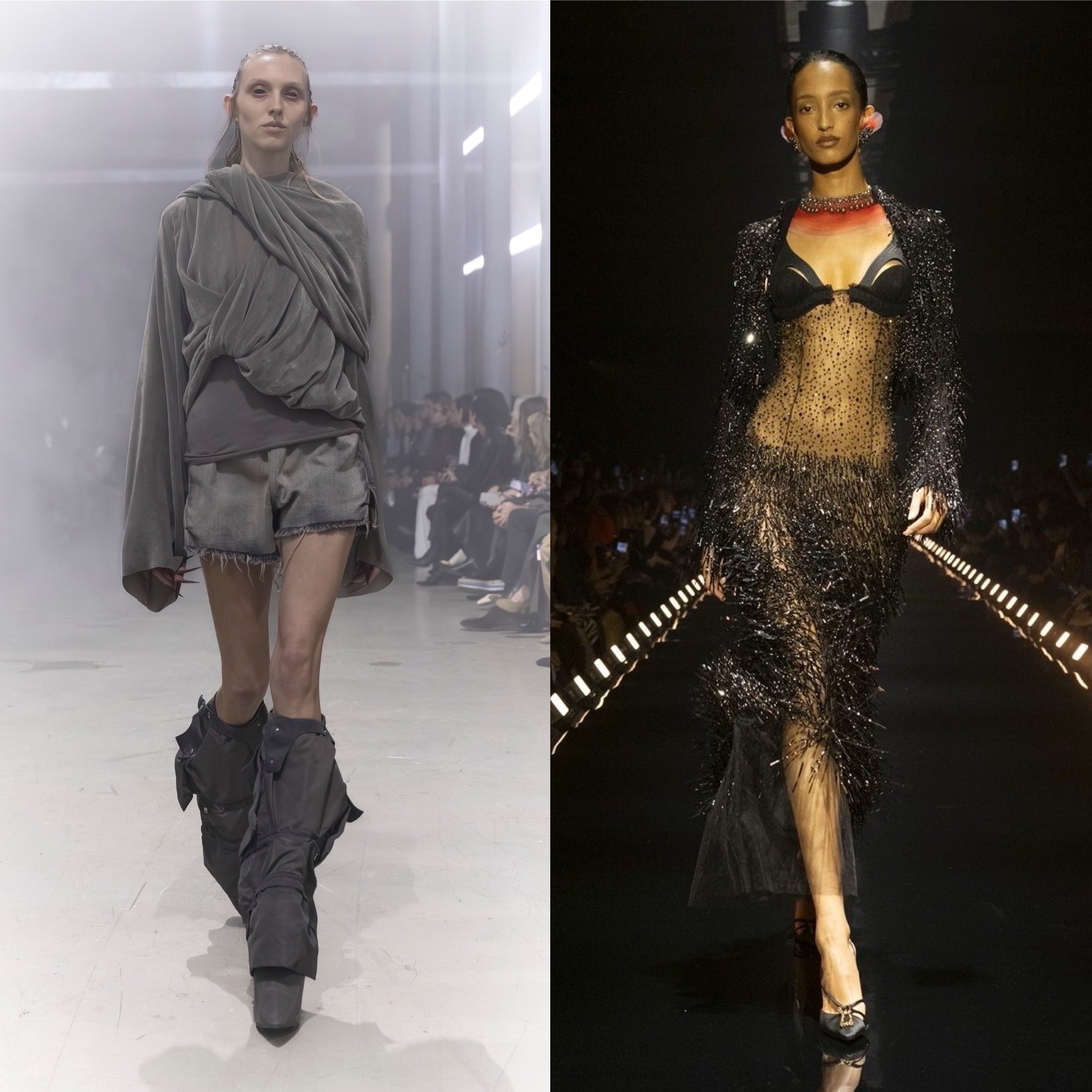 Rick Owens and Schiaparelli are among the highlights at Paris Fashion Week. Photos: Handout