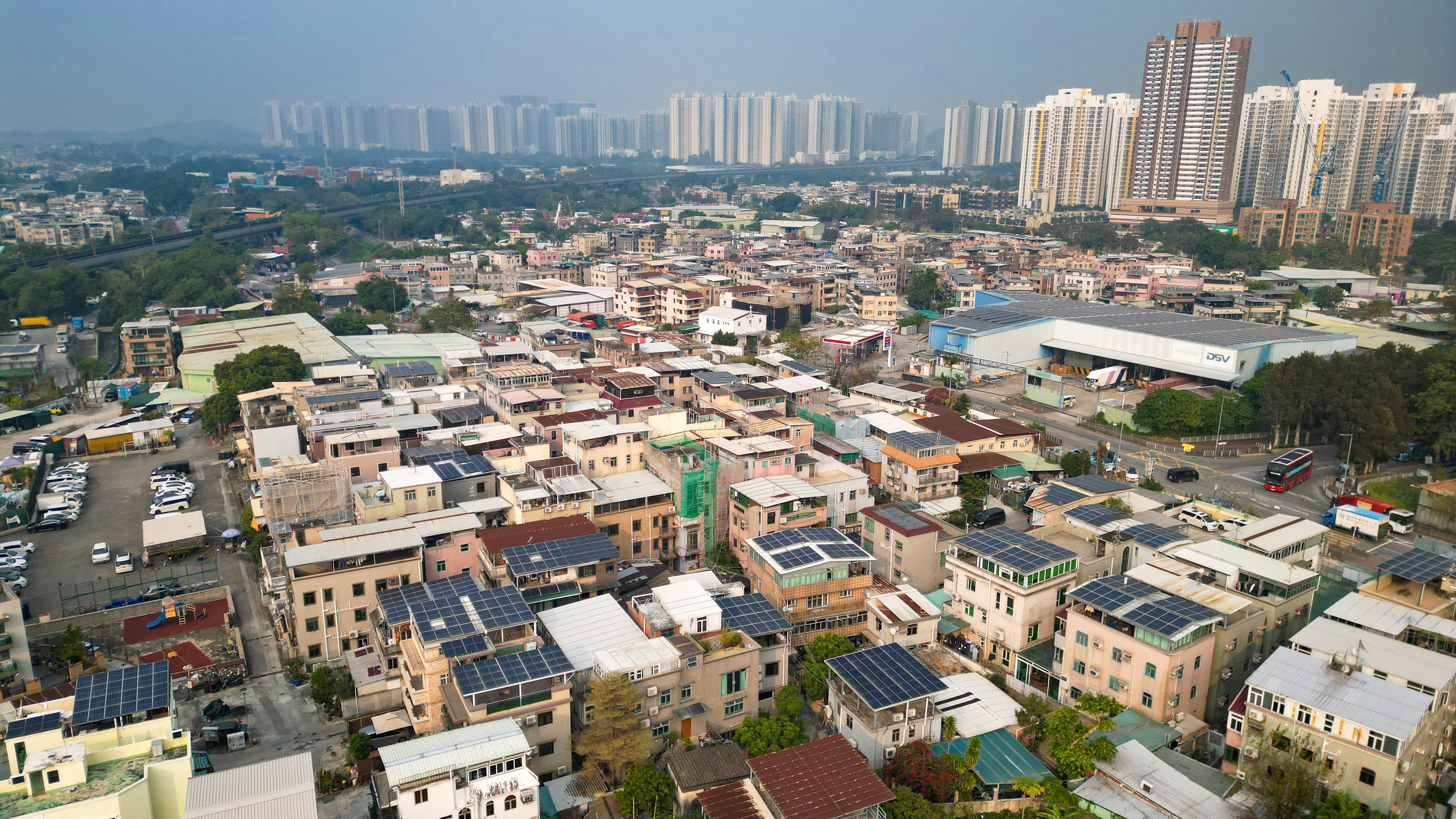 A view of the Hung Shui Kiu development area, part of the Northern Metropolis project. Photo: Sam Tsang