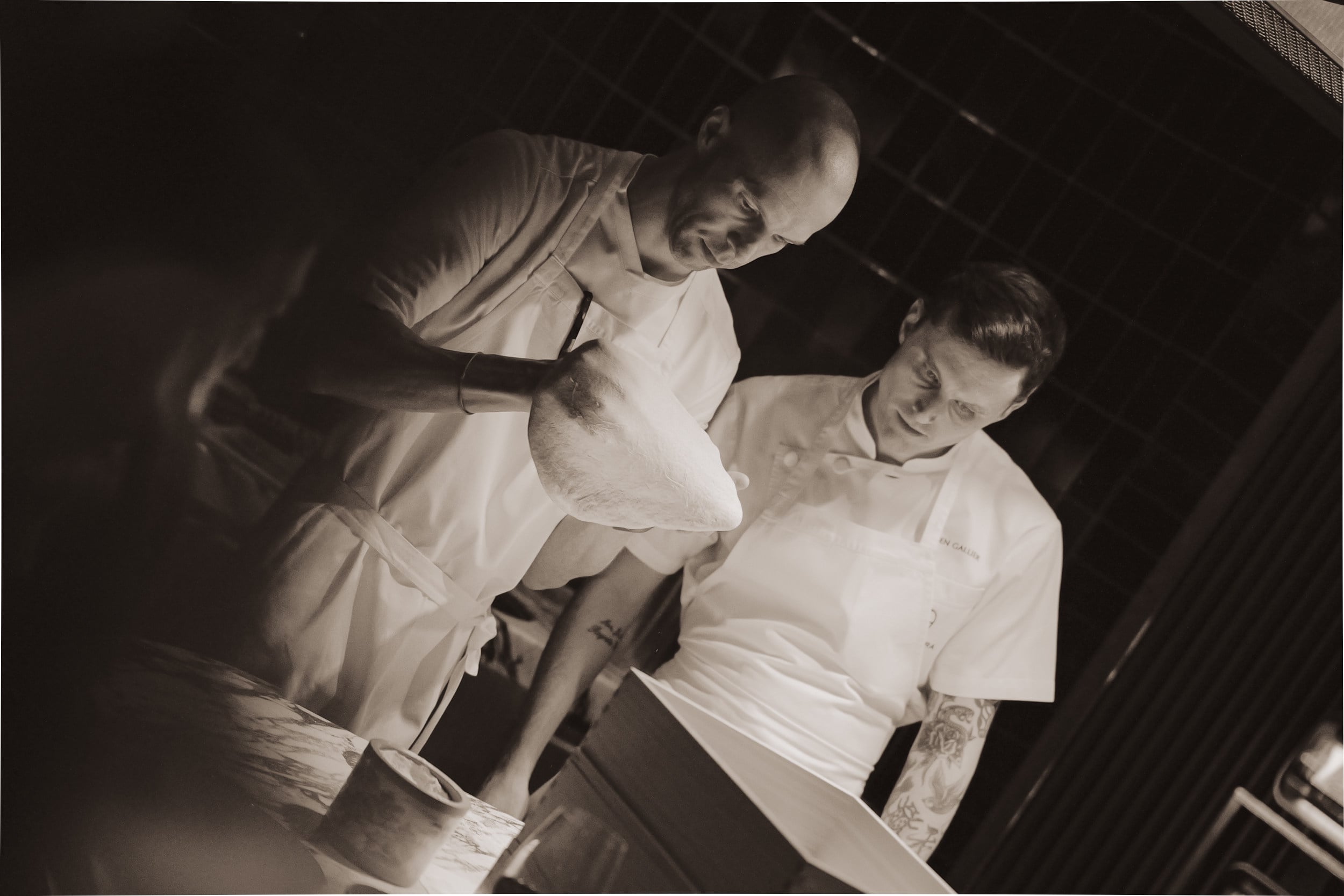 Max Levy (left) is one of the talents due to take up a residency at Chef’s Room. Photo: courtesy Chef’s Room