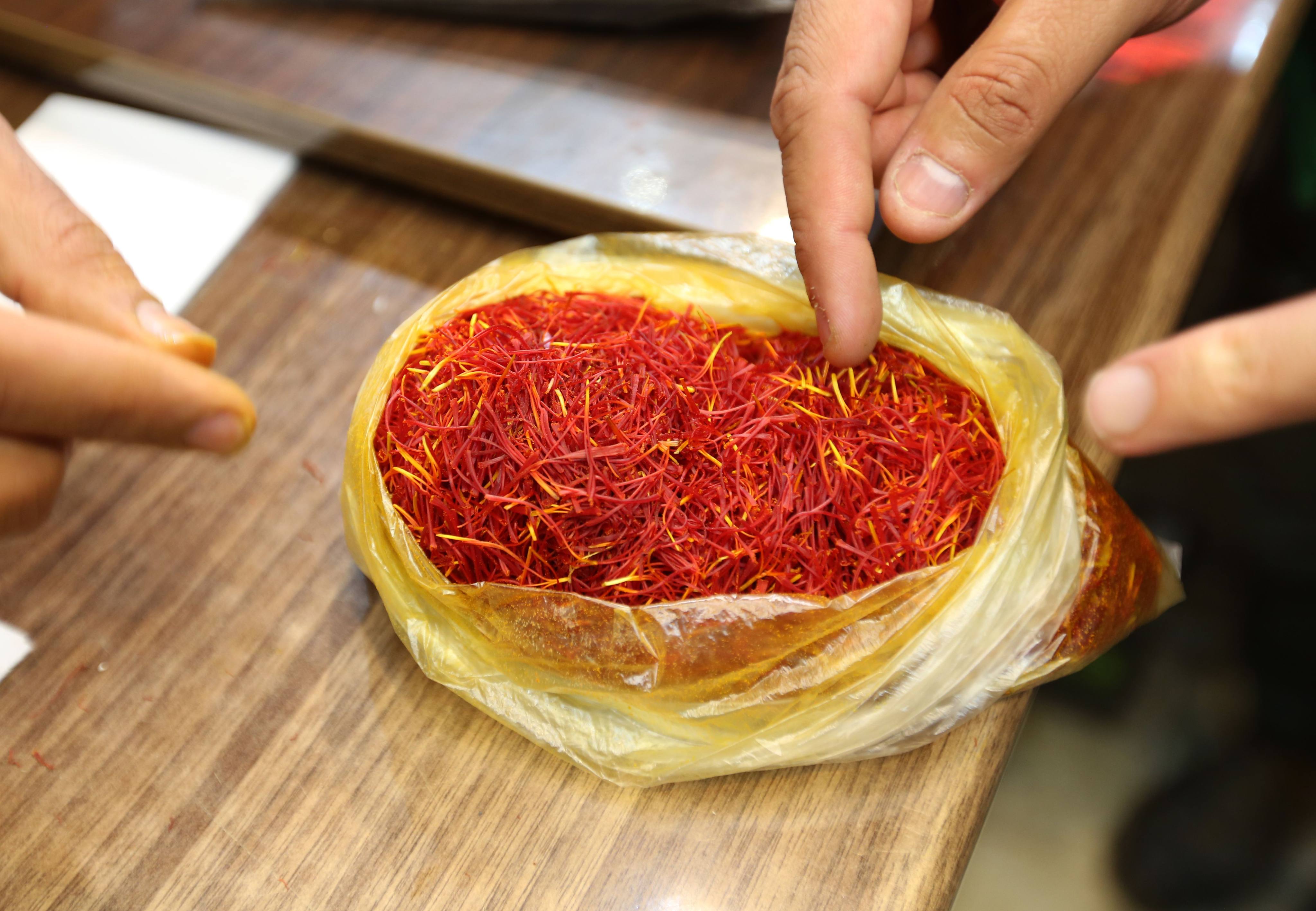 Supply chain disruptions tied to the conflict could affect everything from fertiliser imports to pharmaceutical products containing saffron. Photo AFP