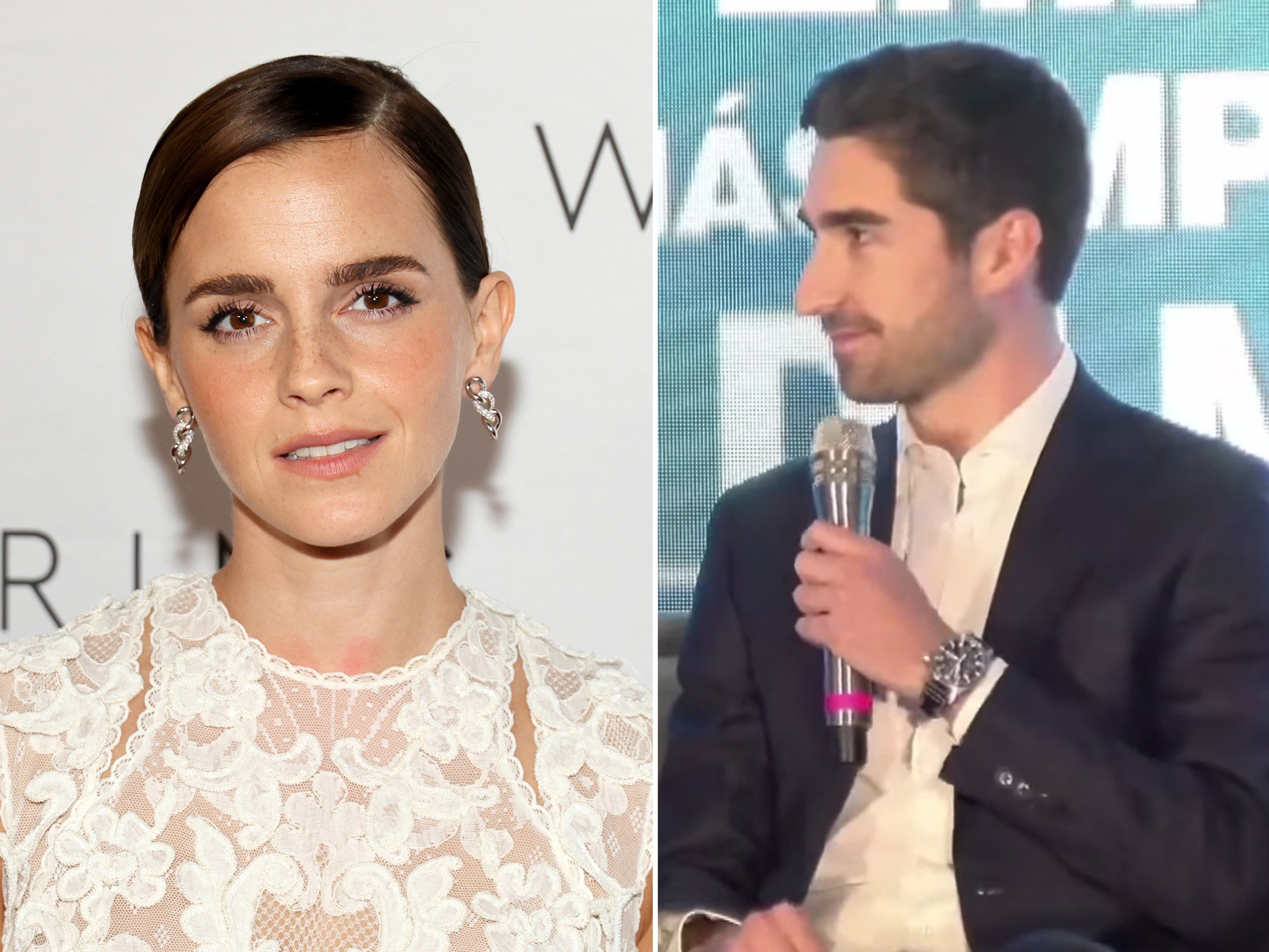 Who is Emma Watson’s new beau, Gonzalo Hevia Baillères? Photos: YouTube, TNS