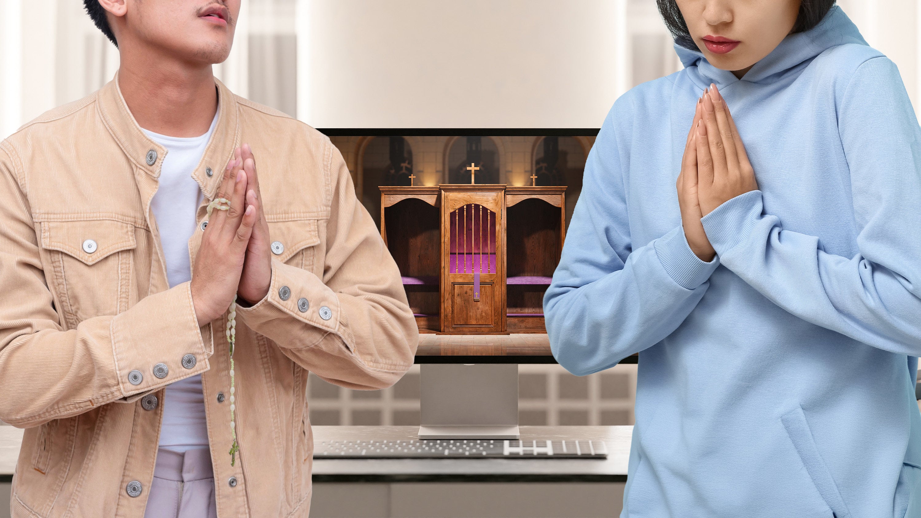 “Cyber confession rooms” have gained traction on mainland social media, where young people anonymously share struggles like procrastination and financial issues as they find it easier to confide in strangers. Photo: SCMP composite/Shutterstock