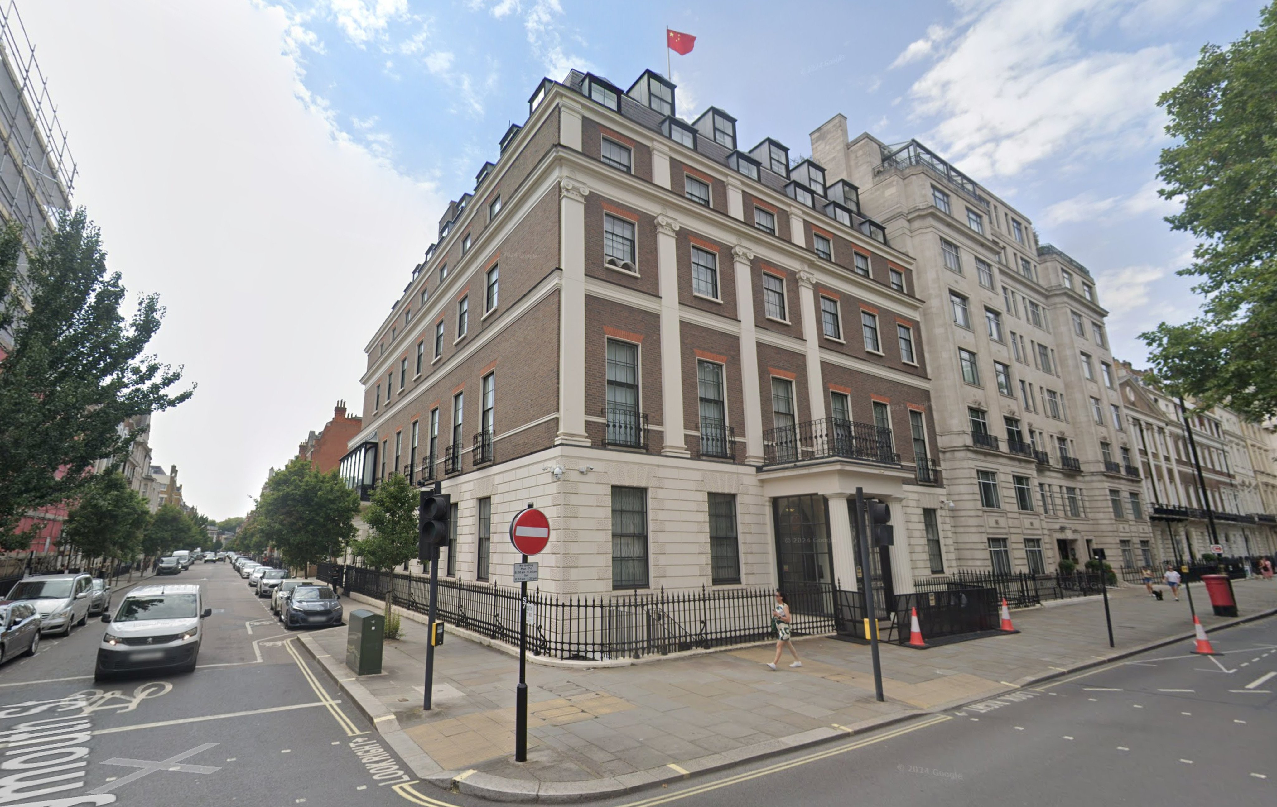 The Chinese embassy in the United Kingdom has warned nationals of scammers impersonating ICAC staff to steal funds and personal data. Photo: Google Maps