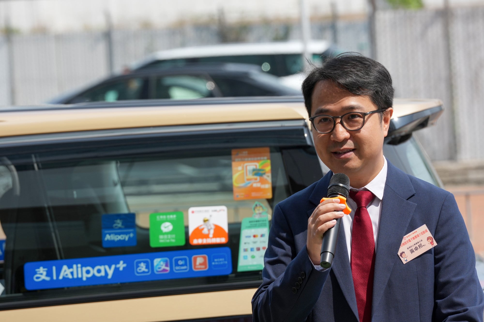 Ryan Wong says e-payments will reduce disputes over fares. Photo: Jelly Tse