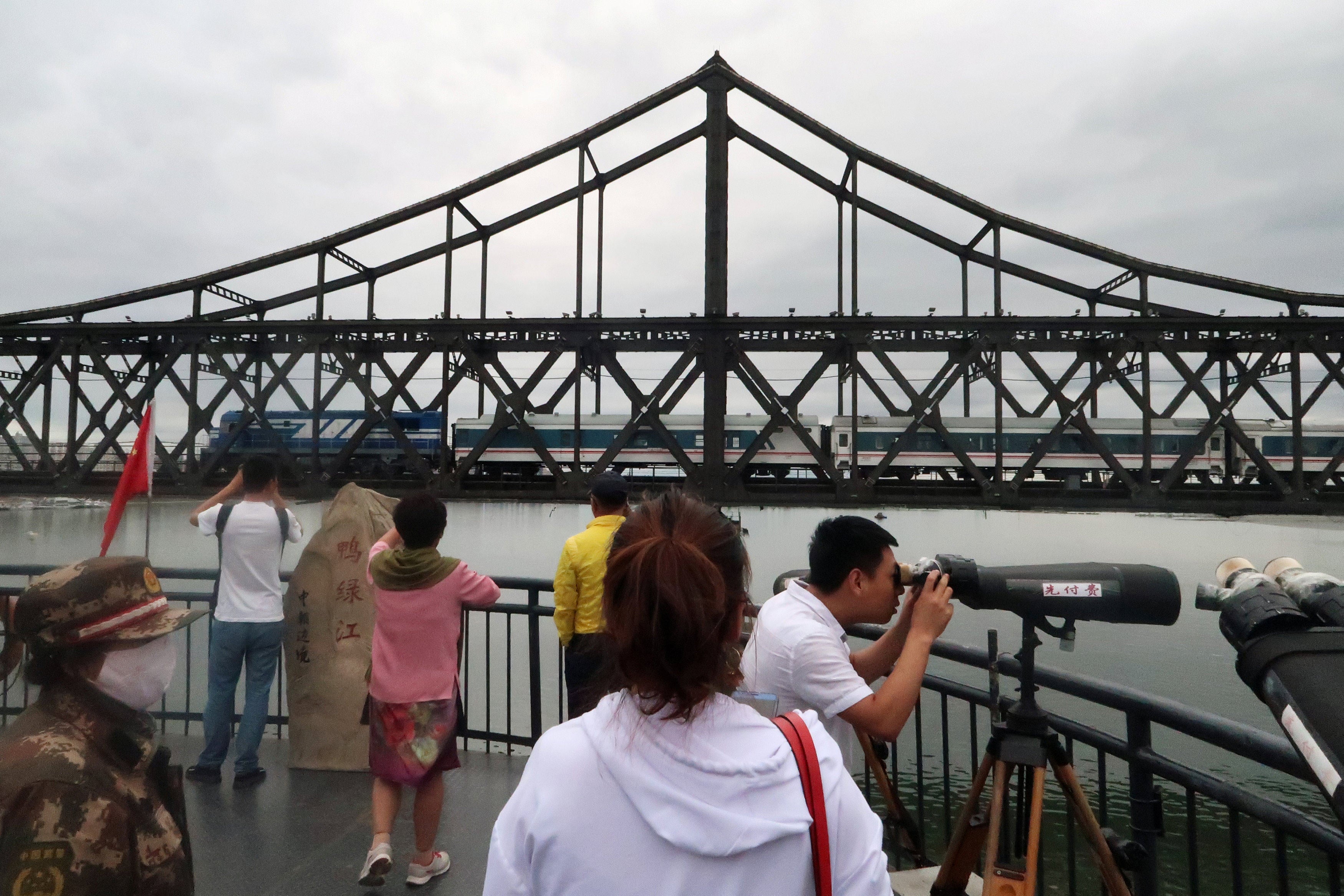North Korea enforces some of the world’s strictest border controls. Tourists are required to join organised tour groups and may only enter the country using air or rail links. Photo: Reuters