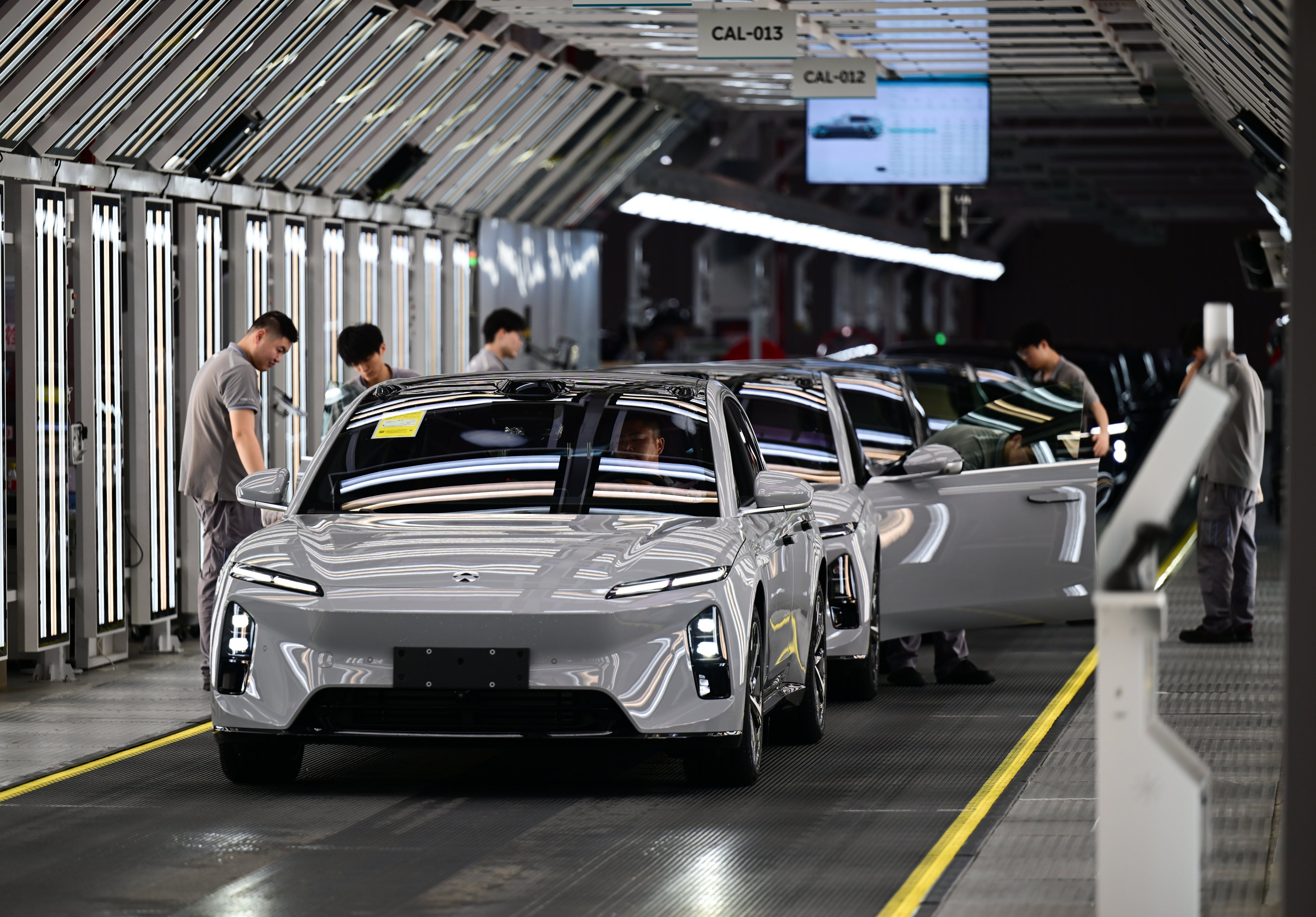 Nio has set a delivery guidance of up to 83,000 vehicles for the first quarter of 2026. Photo: Xinhua