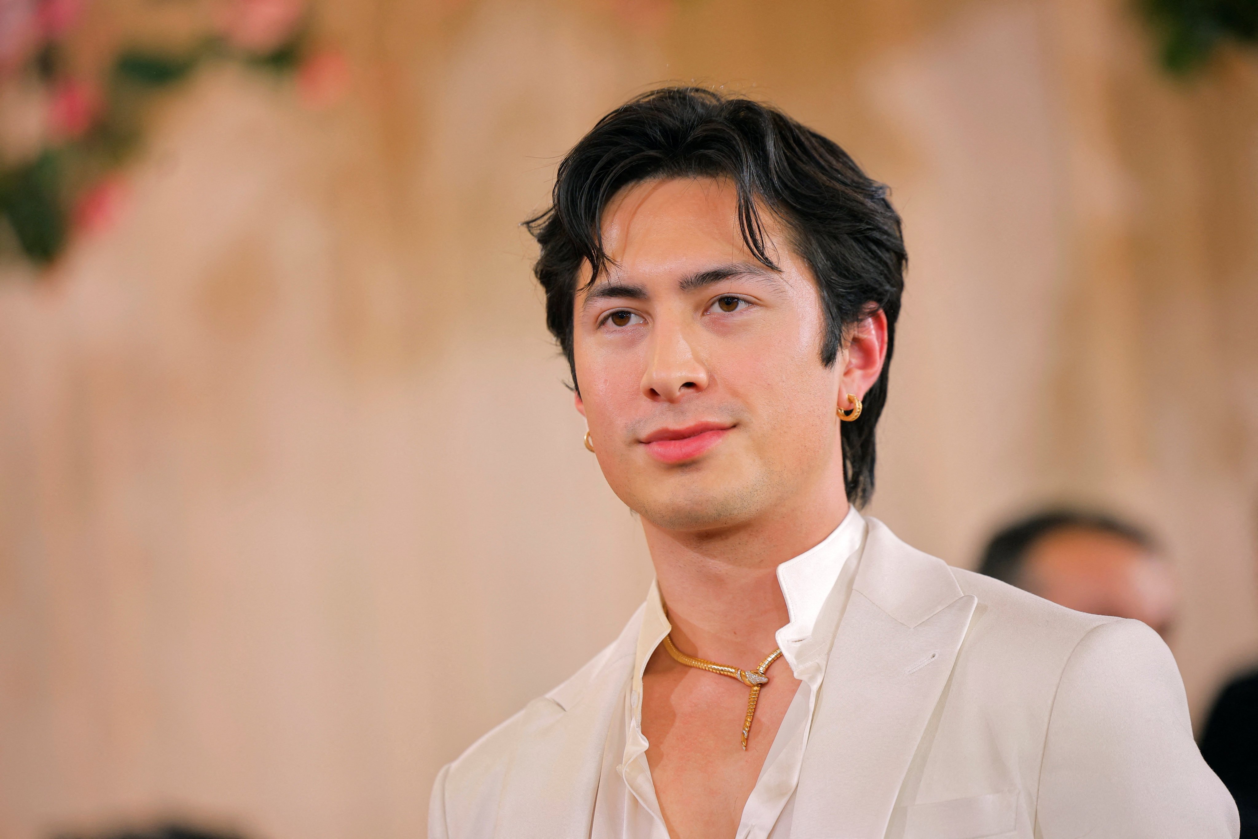 Hudson Williams poses on the red carpet at the 83rd Annual Golden Globes in Beverly Hills, California, in January. Photo: Reuters
