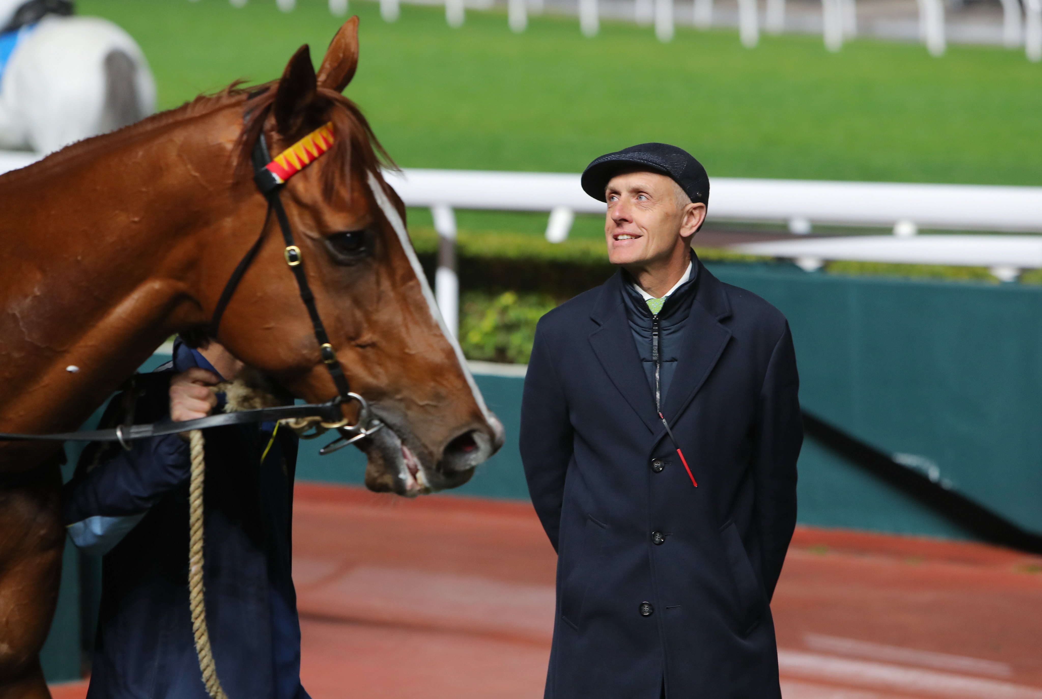 Mark Newnham at Sha Tin. Photos: Kenneth Chan