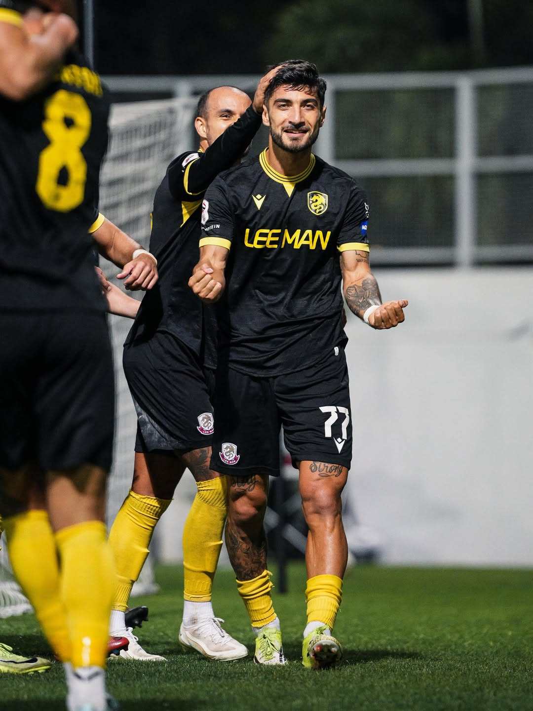 Georgian midfielder Merabi Gigauri scored the winner in Lee Man’s League Cup semifinal win over Tai Po. Photo: Instagram/leeman_footballclub