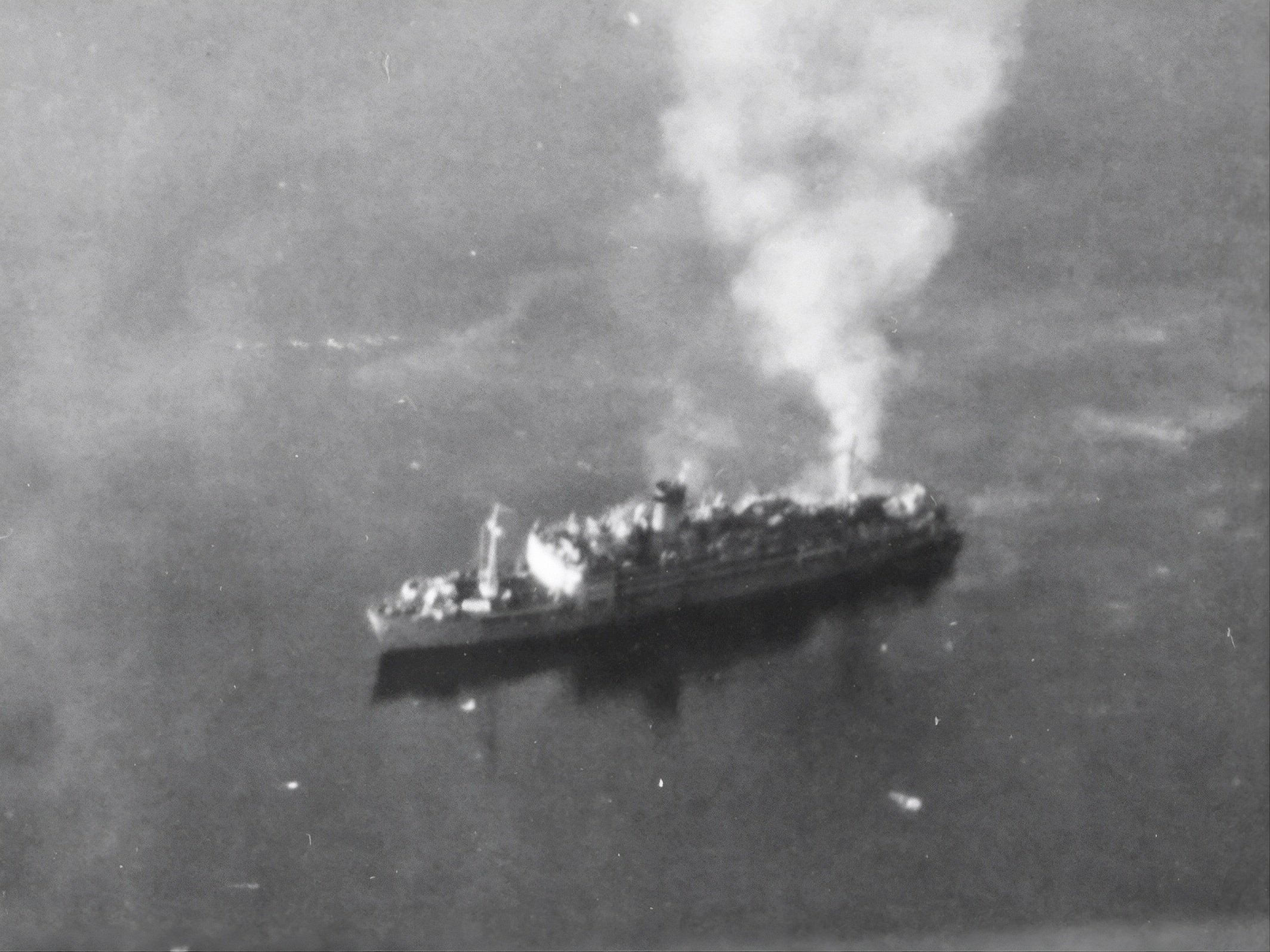 Hundreds perished when the Japanese “hell ship” Oryoku Maru was sunk in 1944. Photo: Wikimedia Commons