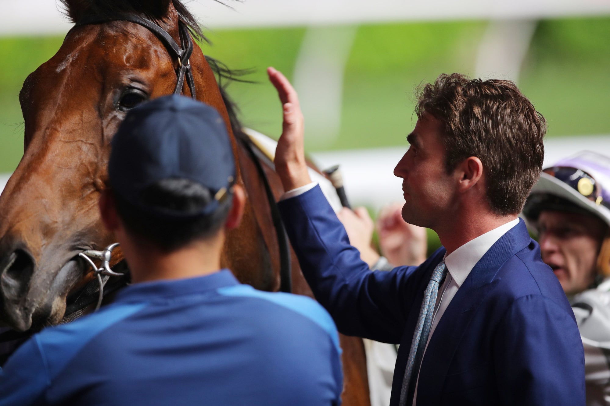 David Eustace will send out a team of eight runners on Sunday at Sha Tin.