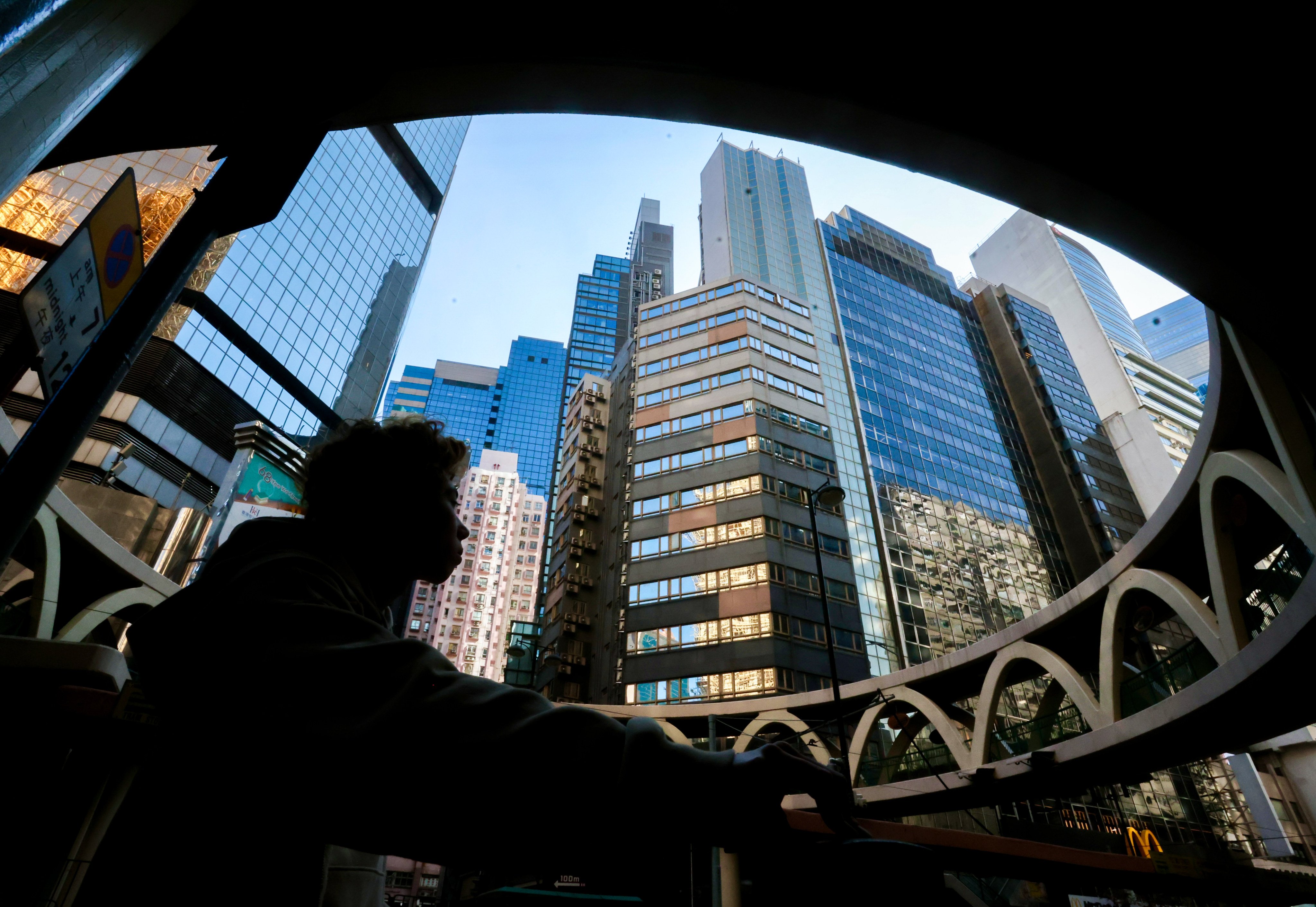 Joe, photographed in Causeway Bay on Friday. The 20-year-old student says ChatGPT helped him analyse his tangled emotions. Photo: Jonathan Wong