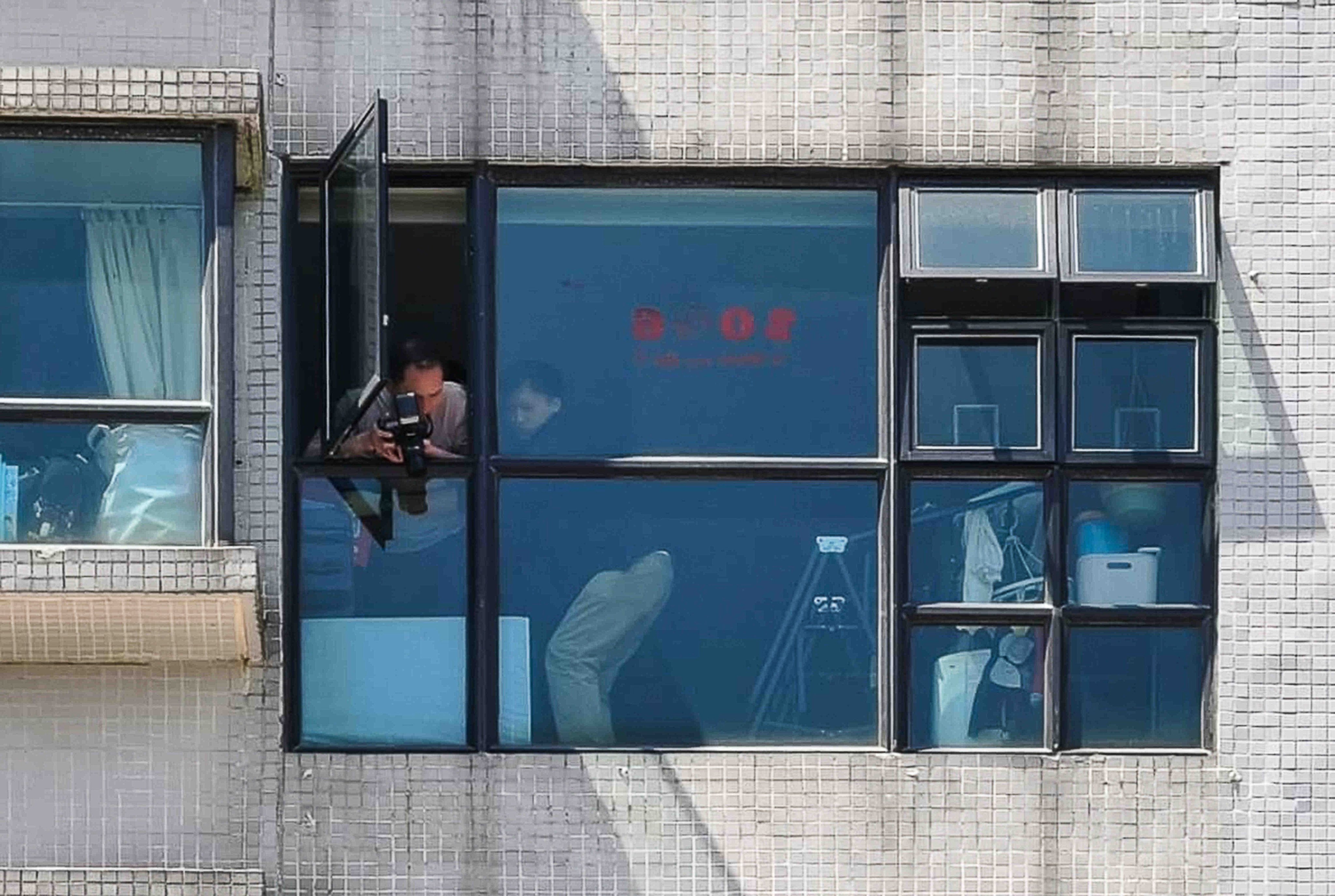 Initial investigations by police showed the window from which the toddler fell was not secured with grilles. Photo: Handout