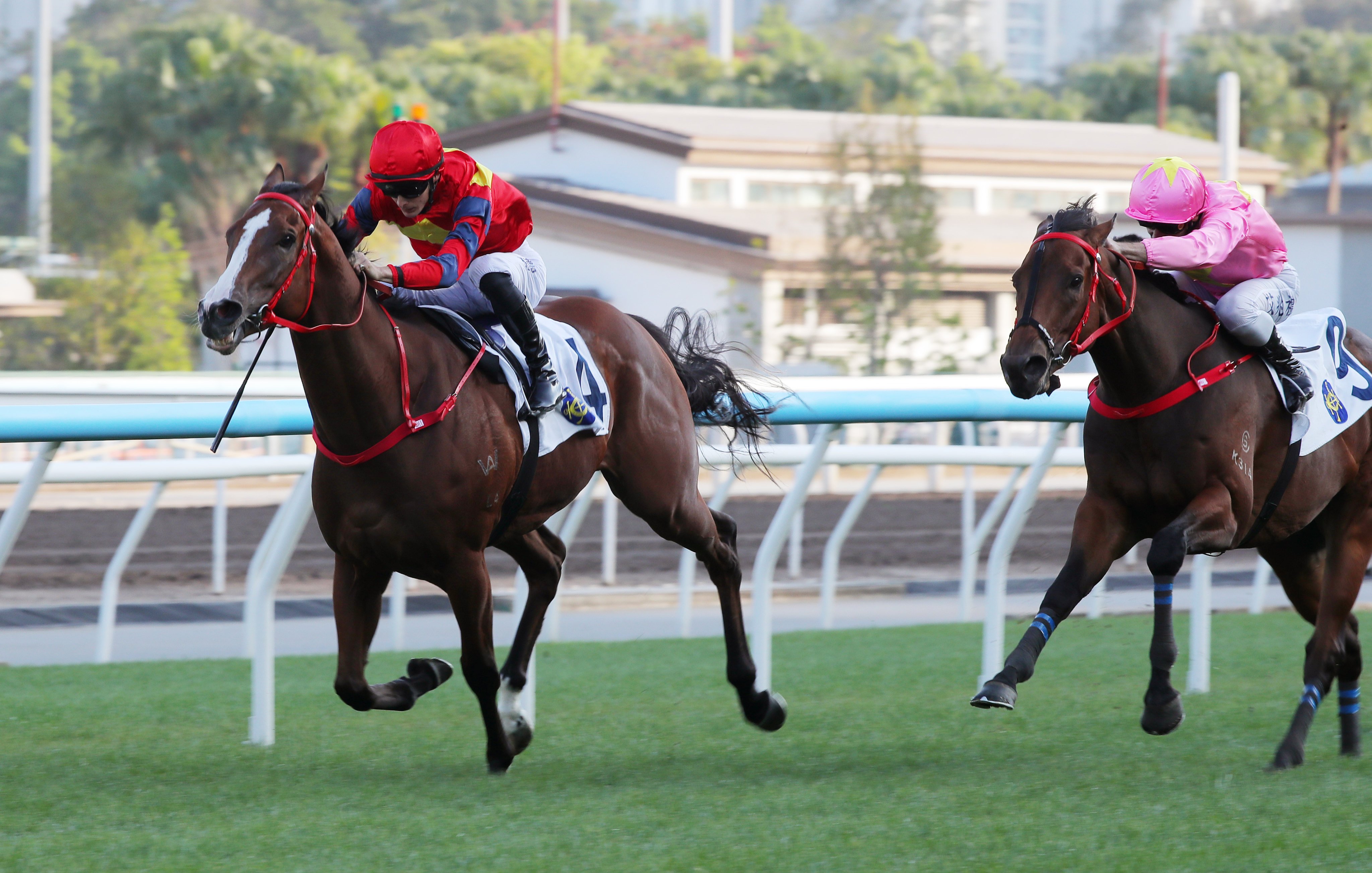 Smart Golf salutes at Sha Tin. Photos: Kenneth Chan