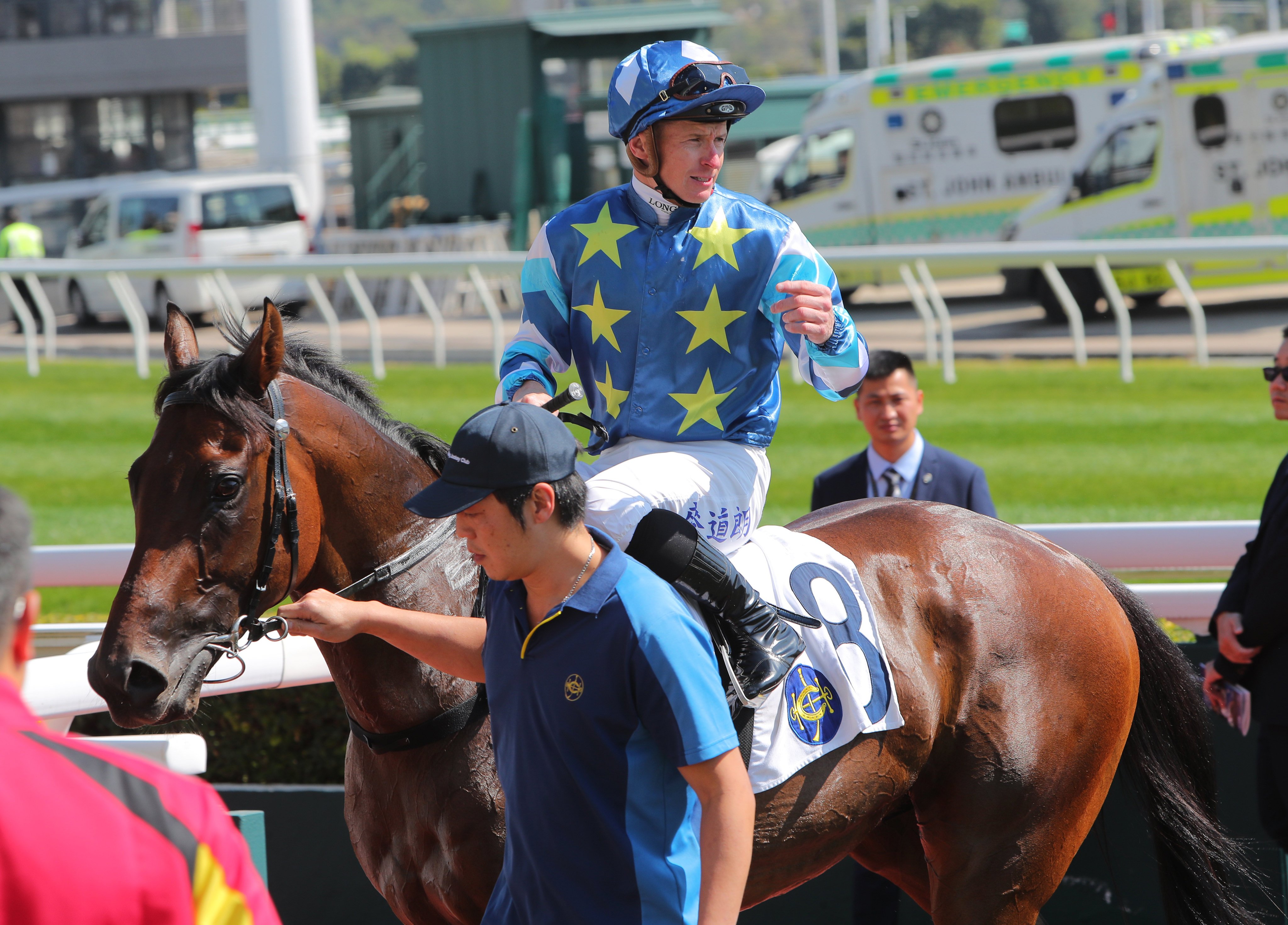 James McDonald will team up with Seraph Gabriel in the Hong Kong Derby. Photos: Kenneth Chan