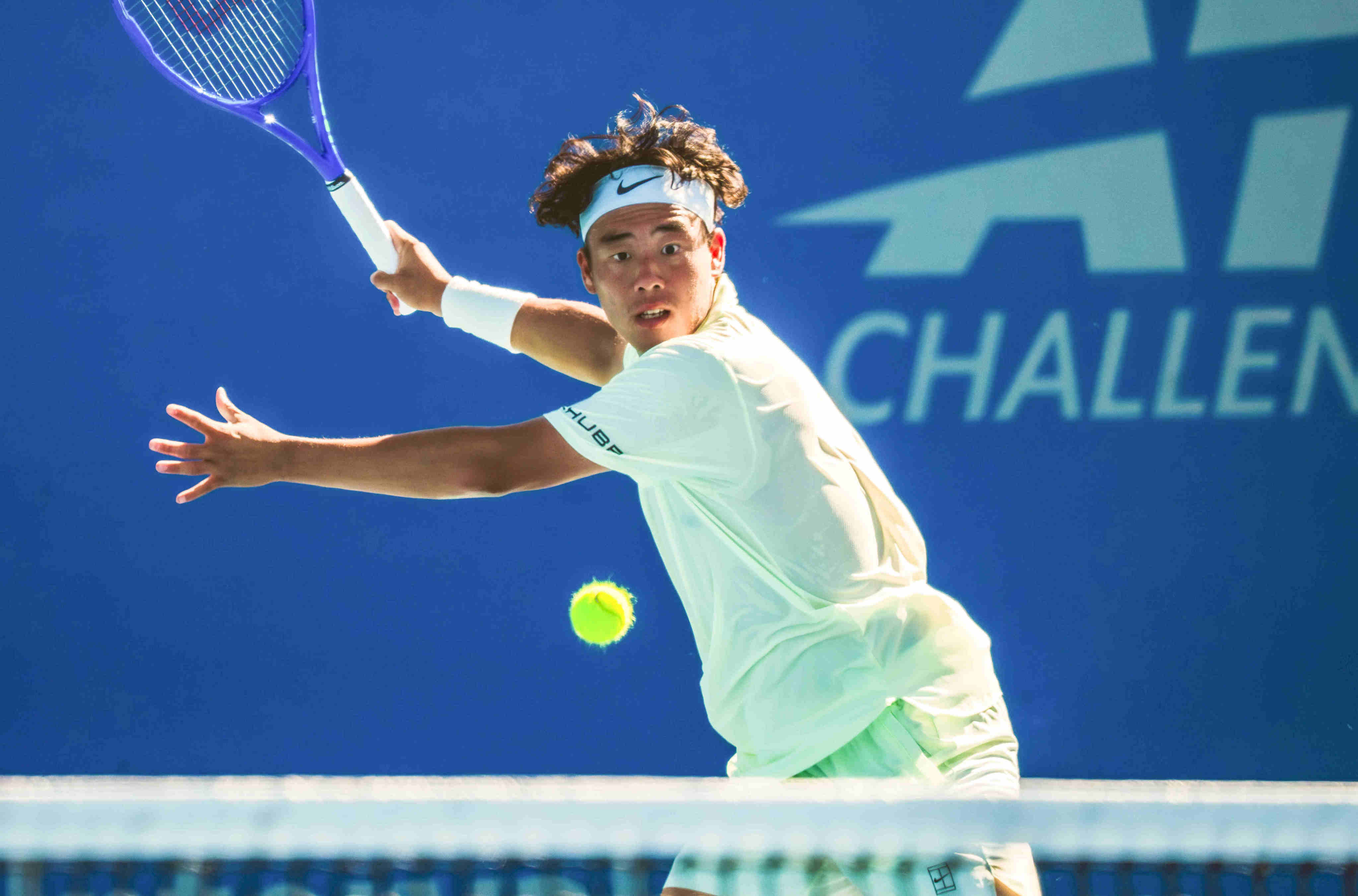 Coleman Wong played five three-set matches in five days during his quarter-final run at the Copa Cap Cana tournament. Photo: EPA