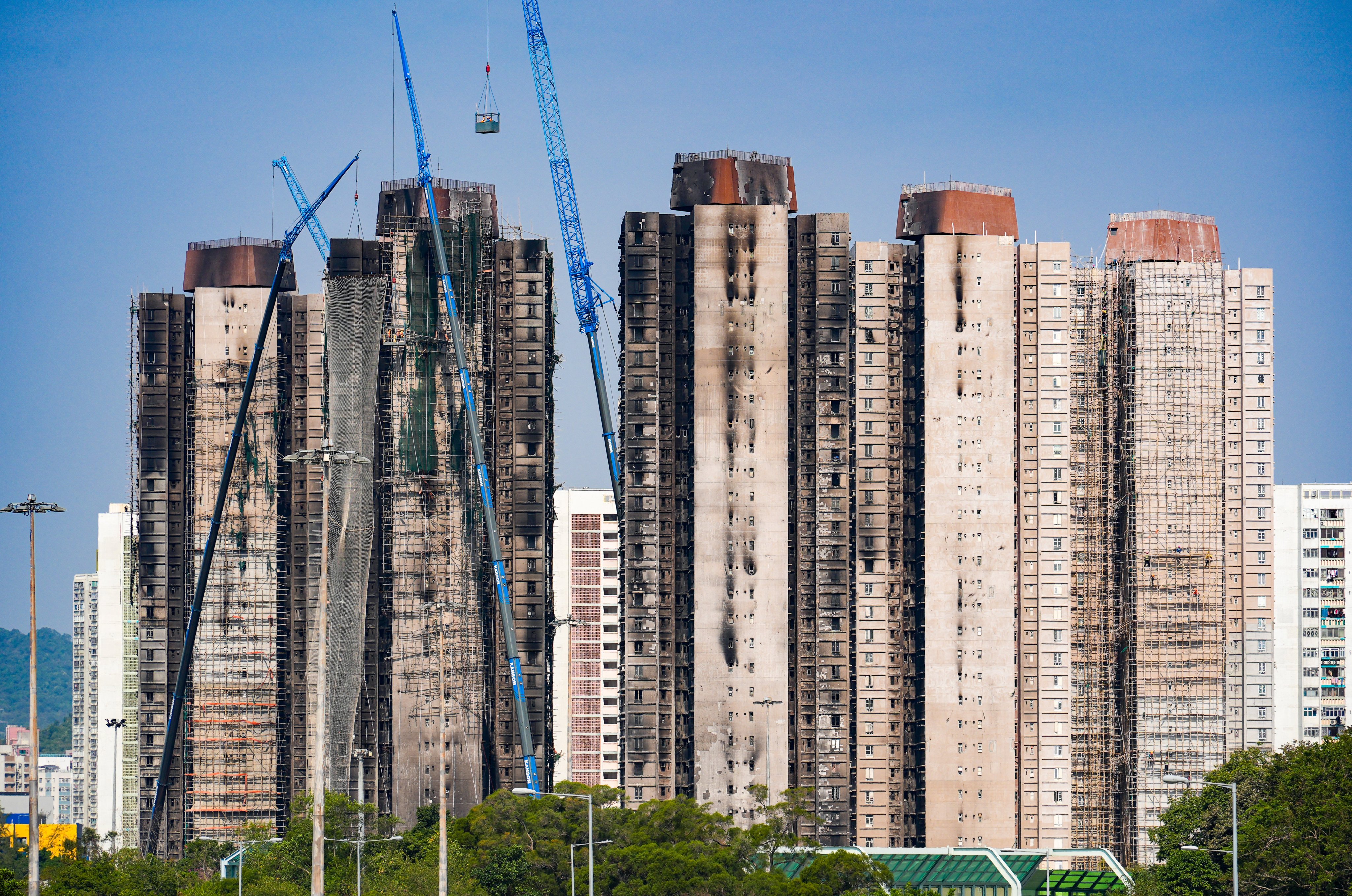 The deadly fire at Wang Fuk Court killed 168 people and displaced nearly 5,000. Photo: Eugene Lee