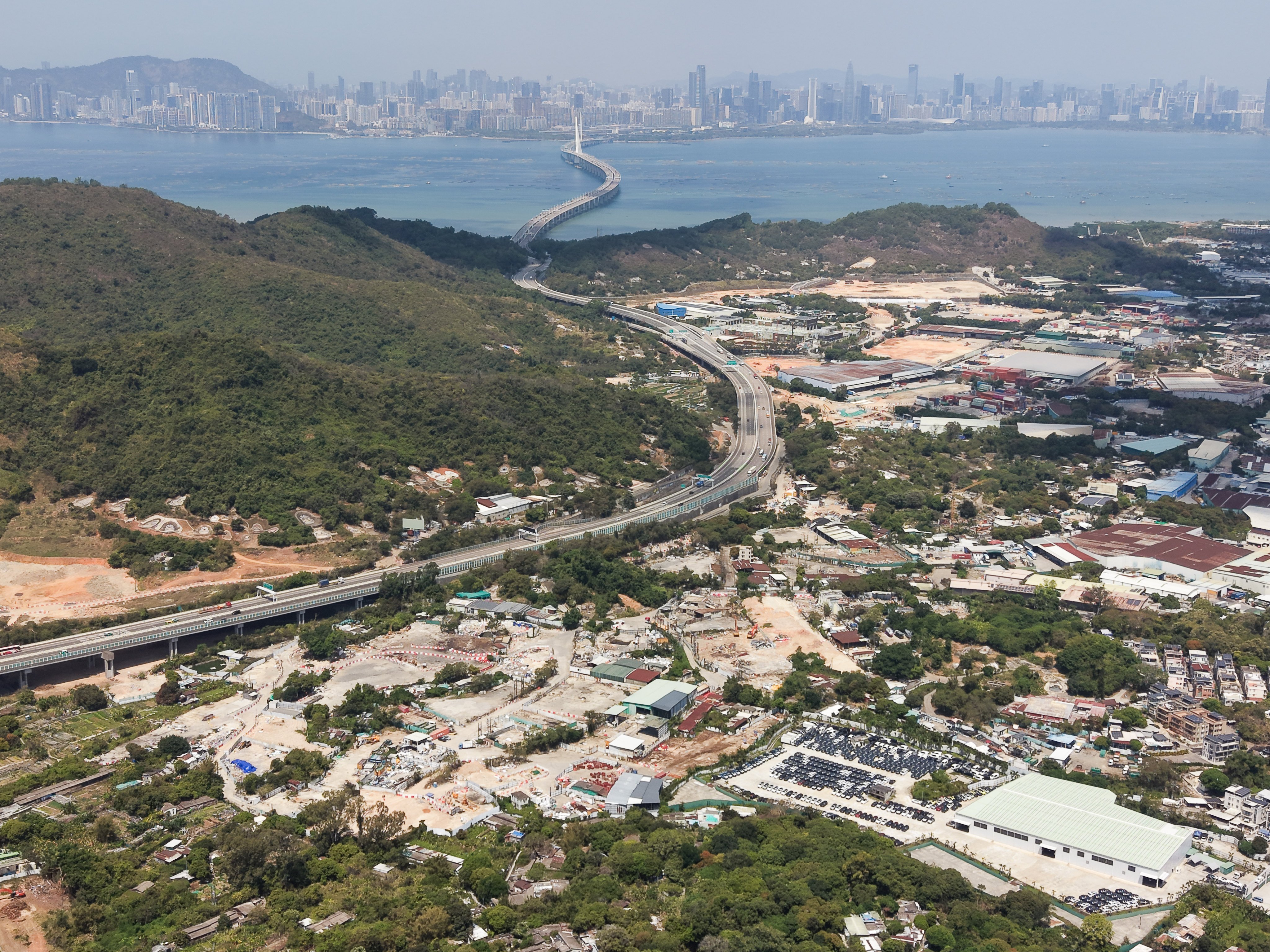 The Hung Shui Kiu/Ha Tsuen New Development Area in Tuen Mun. Photo: Eugene Lee