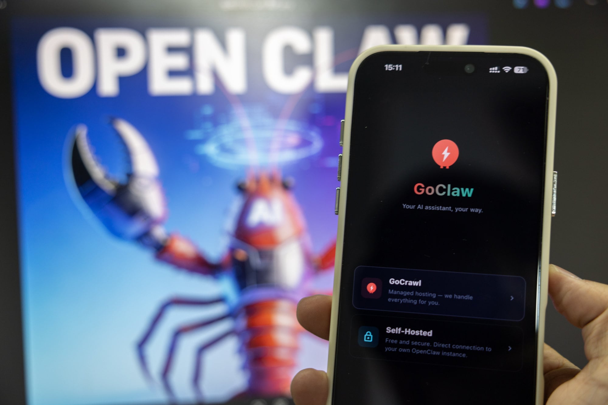 The open-source AI agent tool OpenClaw has drawn scrutiny in China over security and data-access concerns. Photo: XInhua
