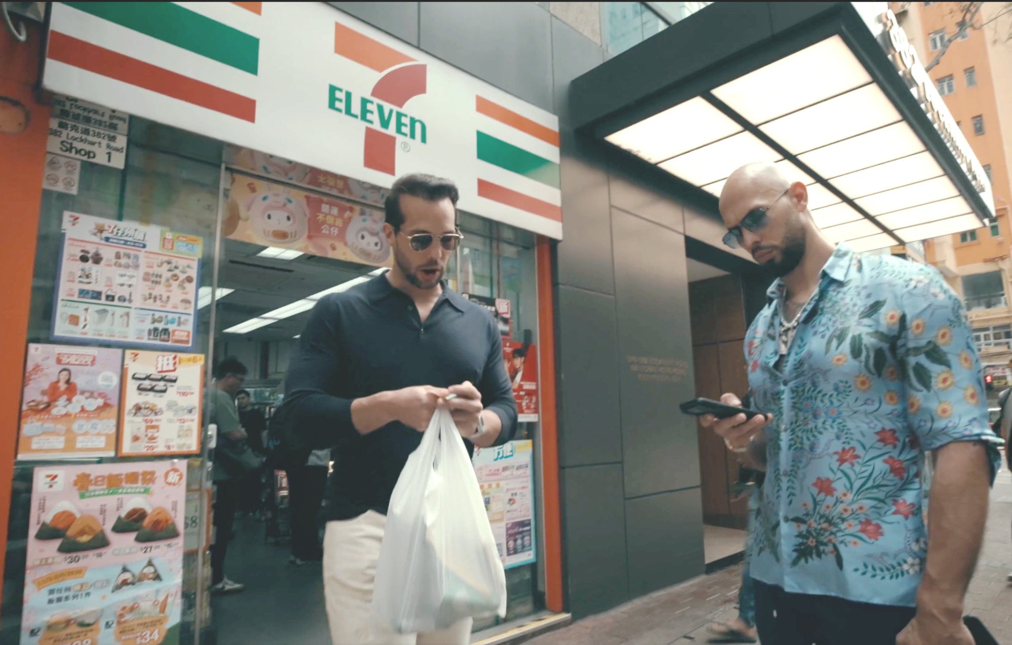 Andrew (right) and Tristan Tate visit a 7-Eleven in Hong Kong. Photo: X/Andrew Tate Andrew (right) and Tristan Tate visit a 7-Eleven in Hong Kong. Photo: X/Andrew Tate