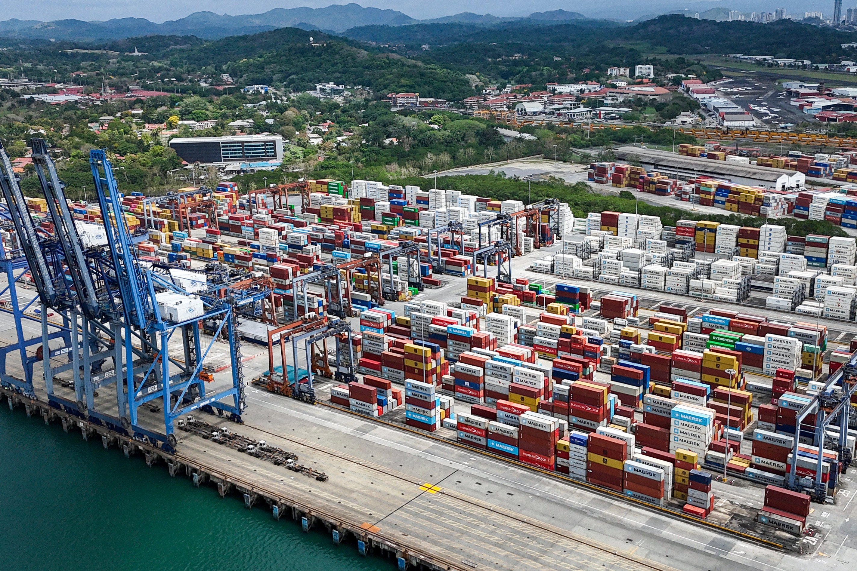 Balboa port was seized by Panamanian authorities in February. Photo: AP